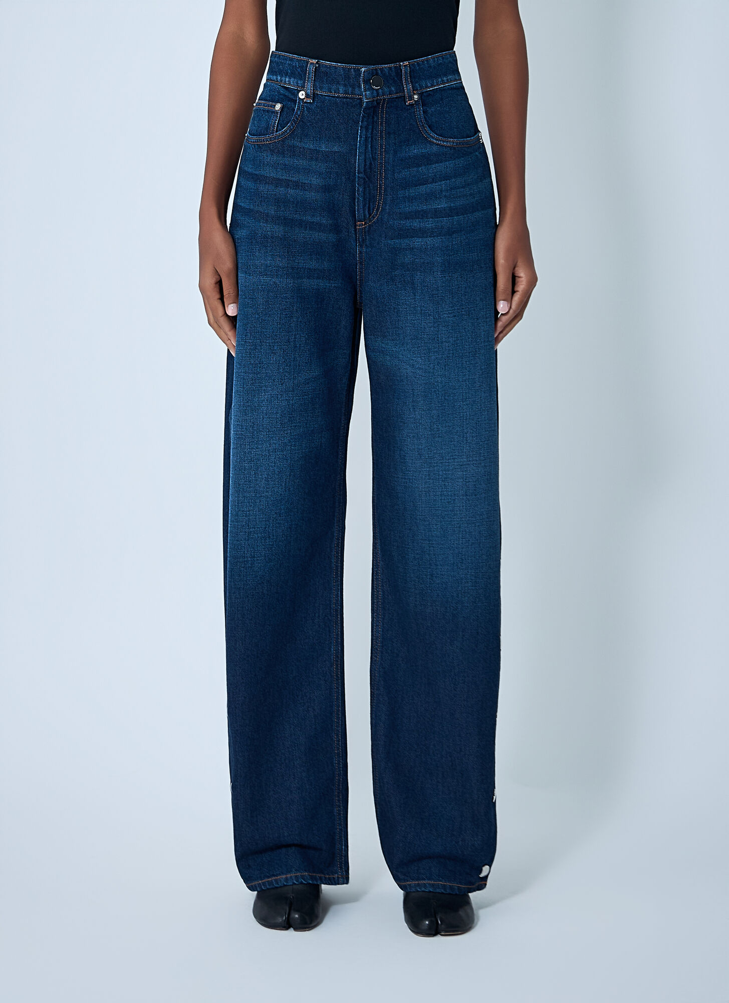 Sportmax Women's Blue Five-Pocket Jeans - Woman Jeans 29