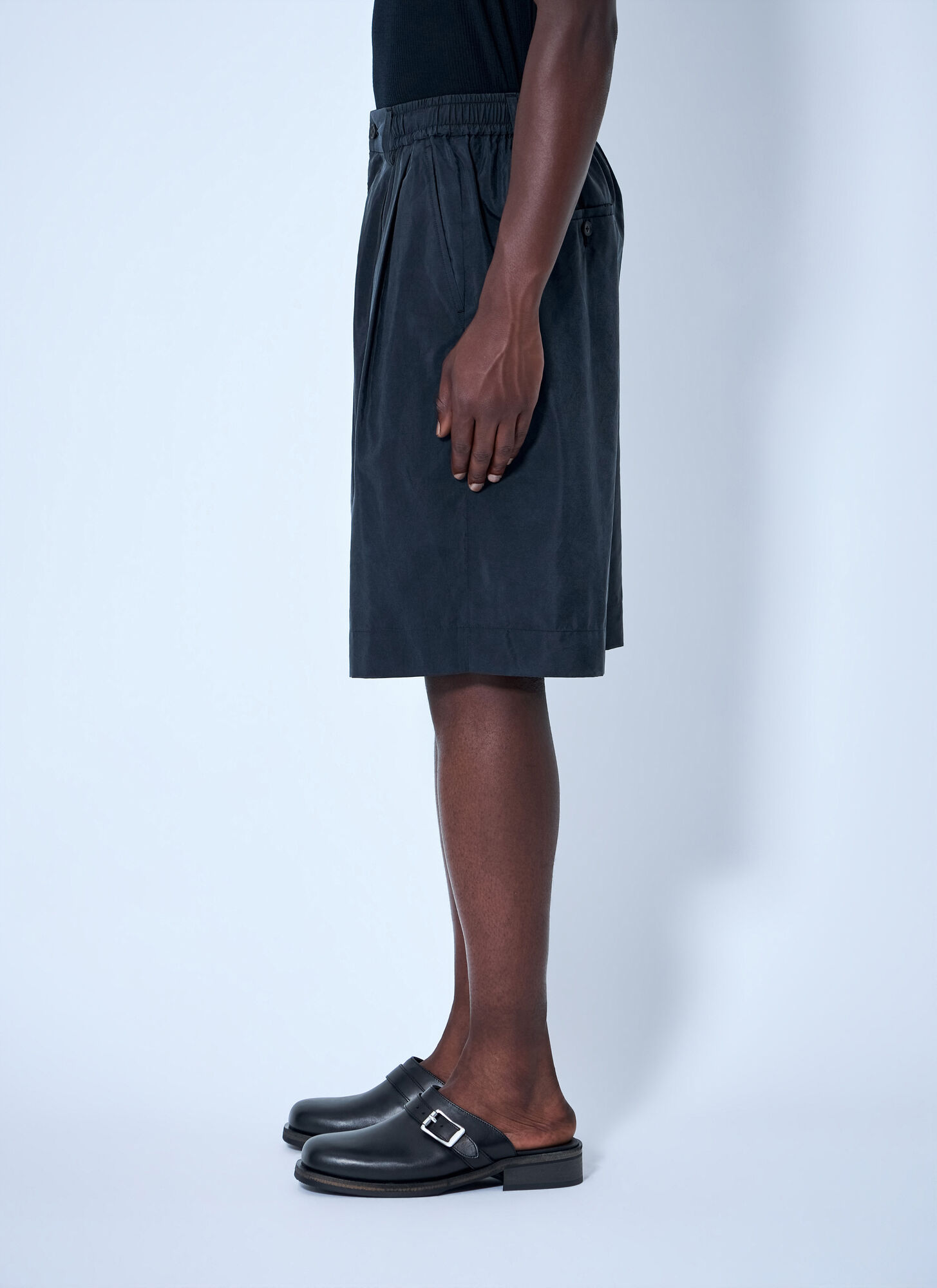  Ssstein Ssstein Wide Easy Shorts - Man Shorts Black L 