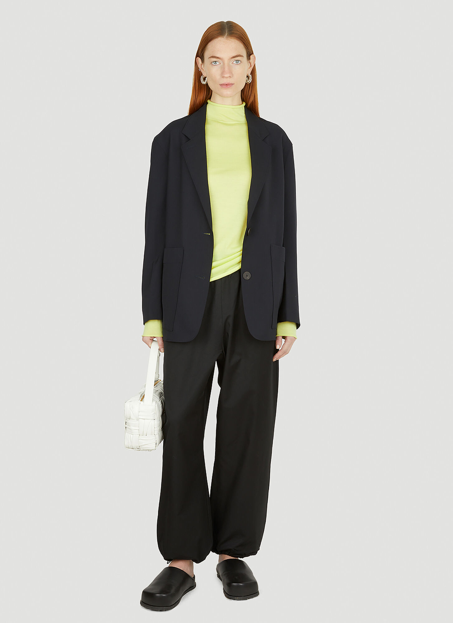  Studio Nicholson Studio Nicholson Calid Sweater - Frau Strick Yellow 3 