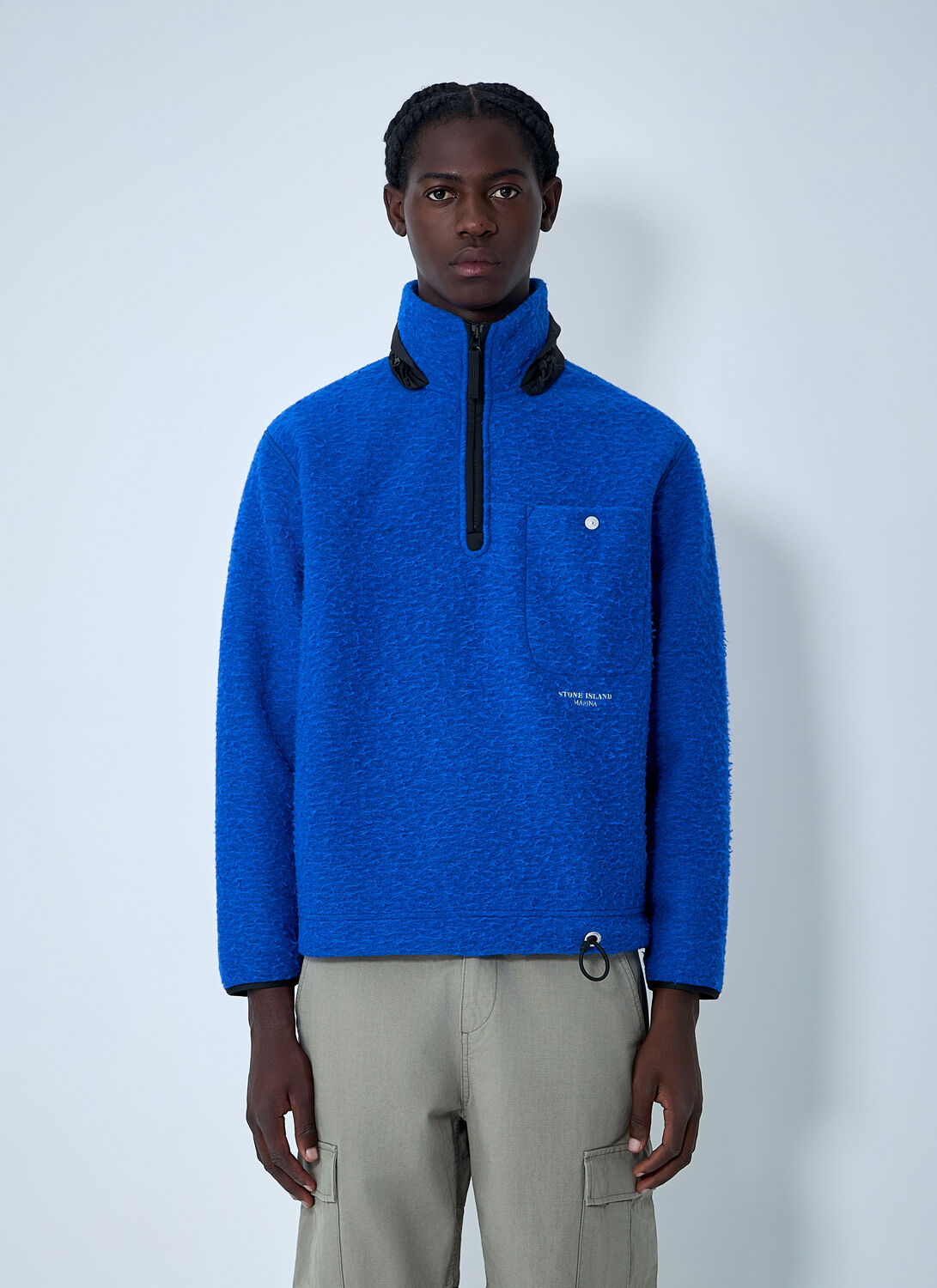 Stone Island Marina Sweatshirt In Blue