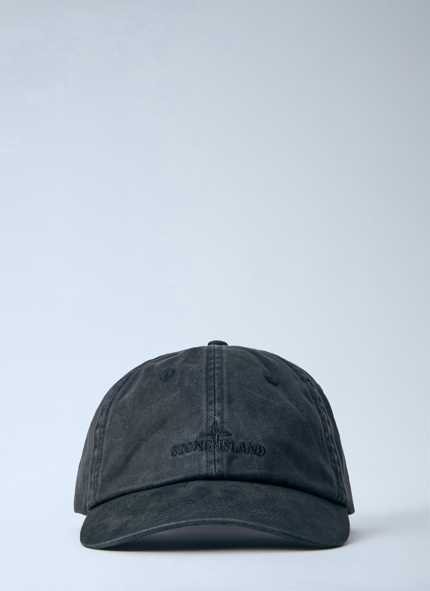 Stone Island Men's Black Baseball Cap - Man Hats One Size