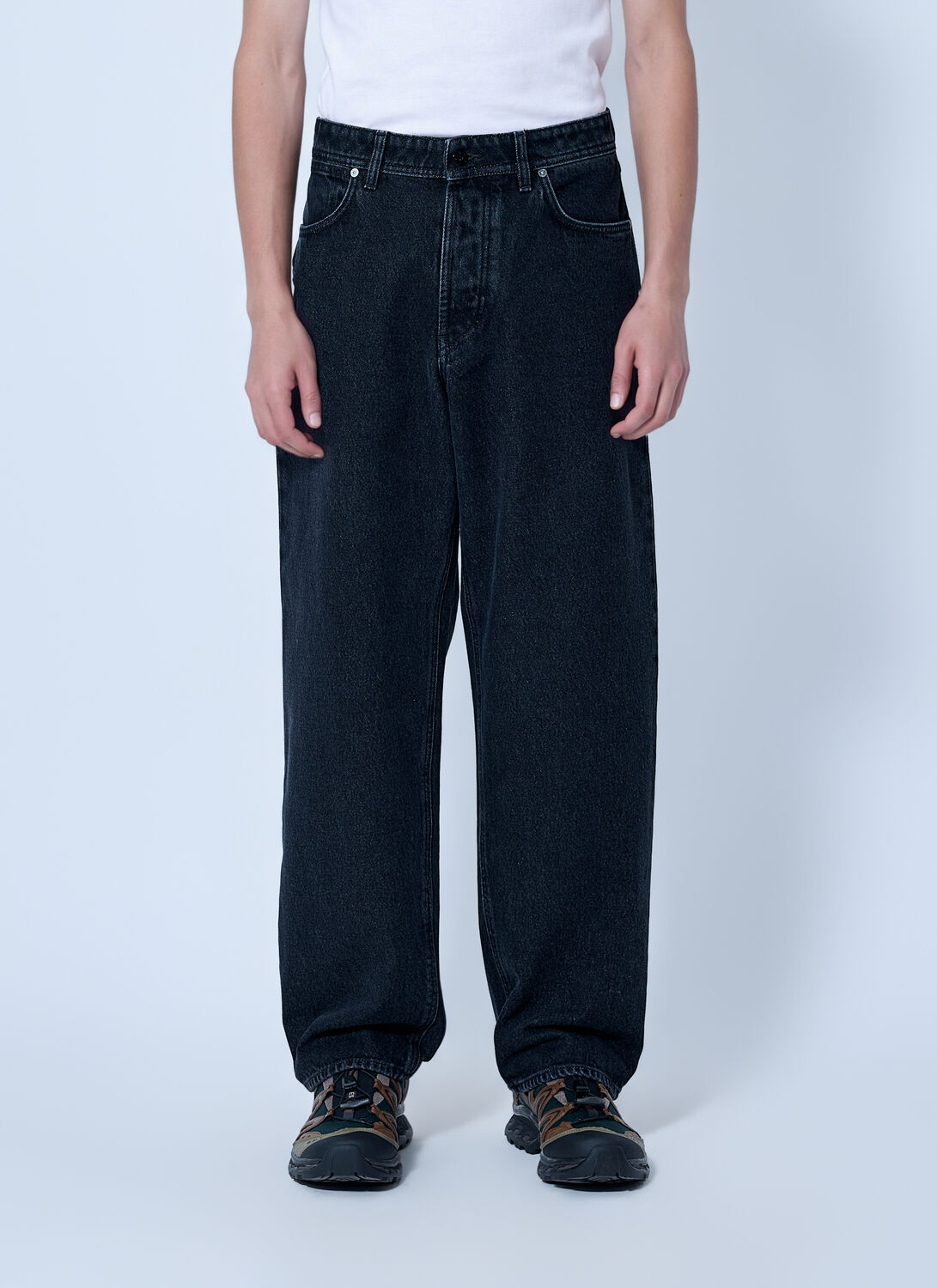 Stone Island Straight-leg Denim Jeans - Man Jeans Blue 28