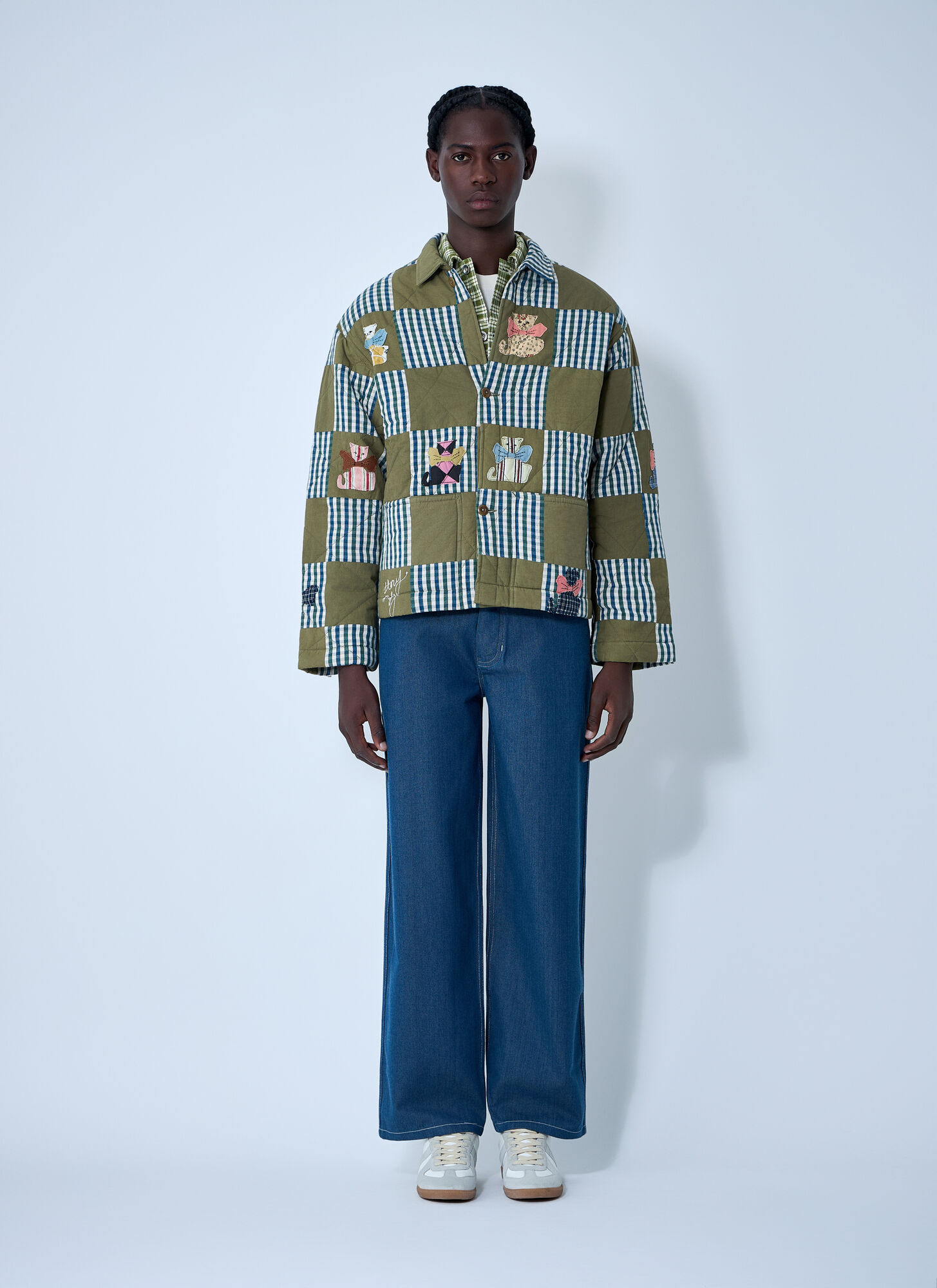  Story Mfg Story Mfg Short-on-time Jacket - Mann Jacken Green Xl 