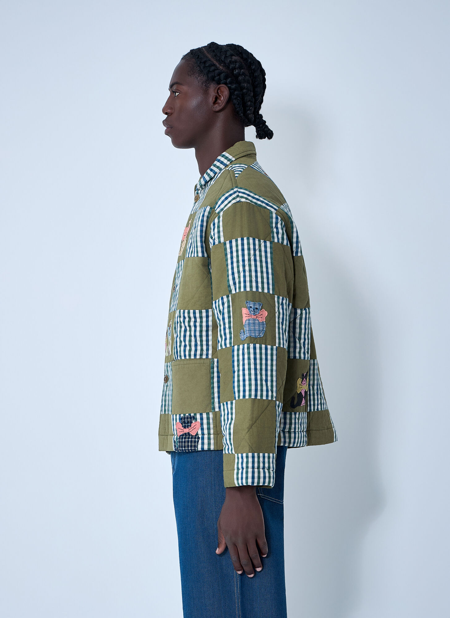  Story Mfg Story Mfg Short-on-time Jacket - Mann Jacken Green Xl 