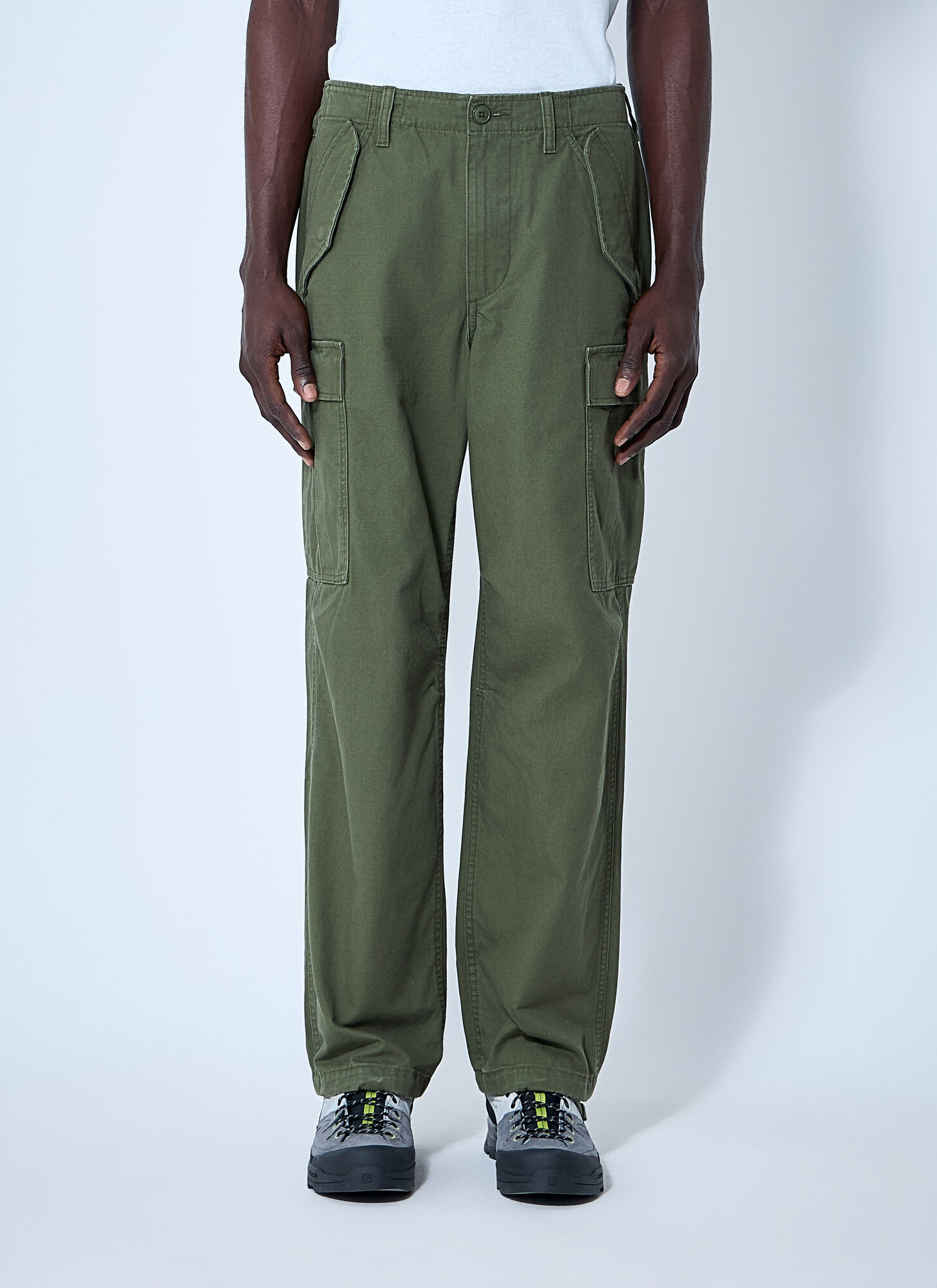 Stussy Military Cargo Pants In Olive