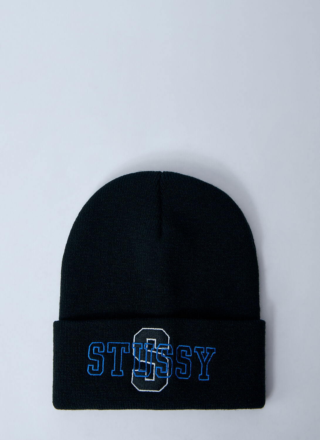 Stussy Cuff Beanie Hat In Black