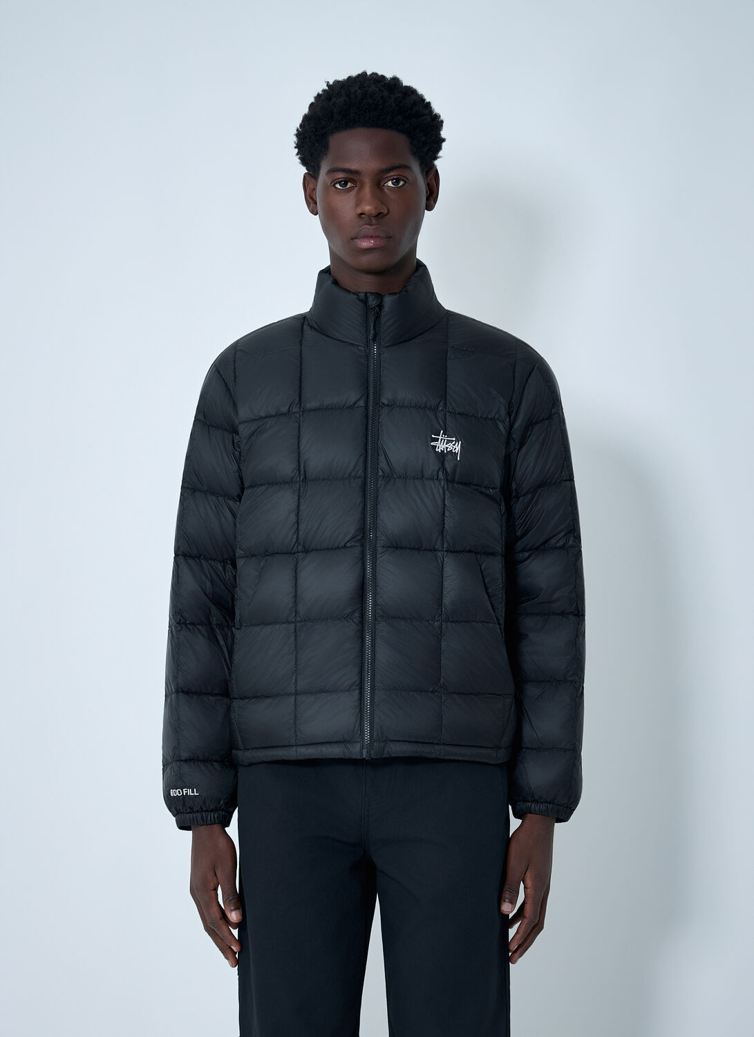 Stussy Midweight Padded Jacket In Blue