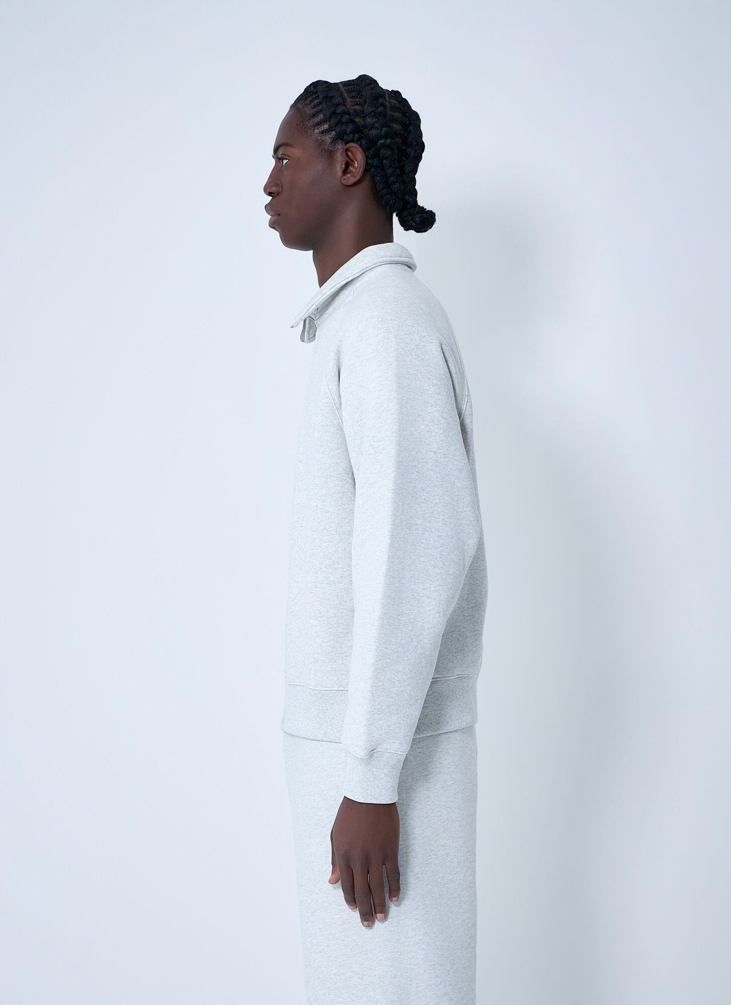  Stüssy Stüssy Fleece Sweater - Mann Sweatshirts Grey S 