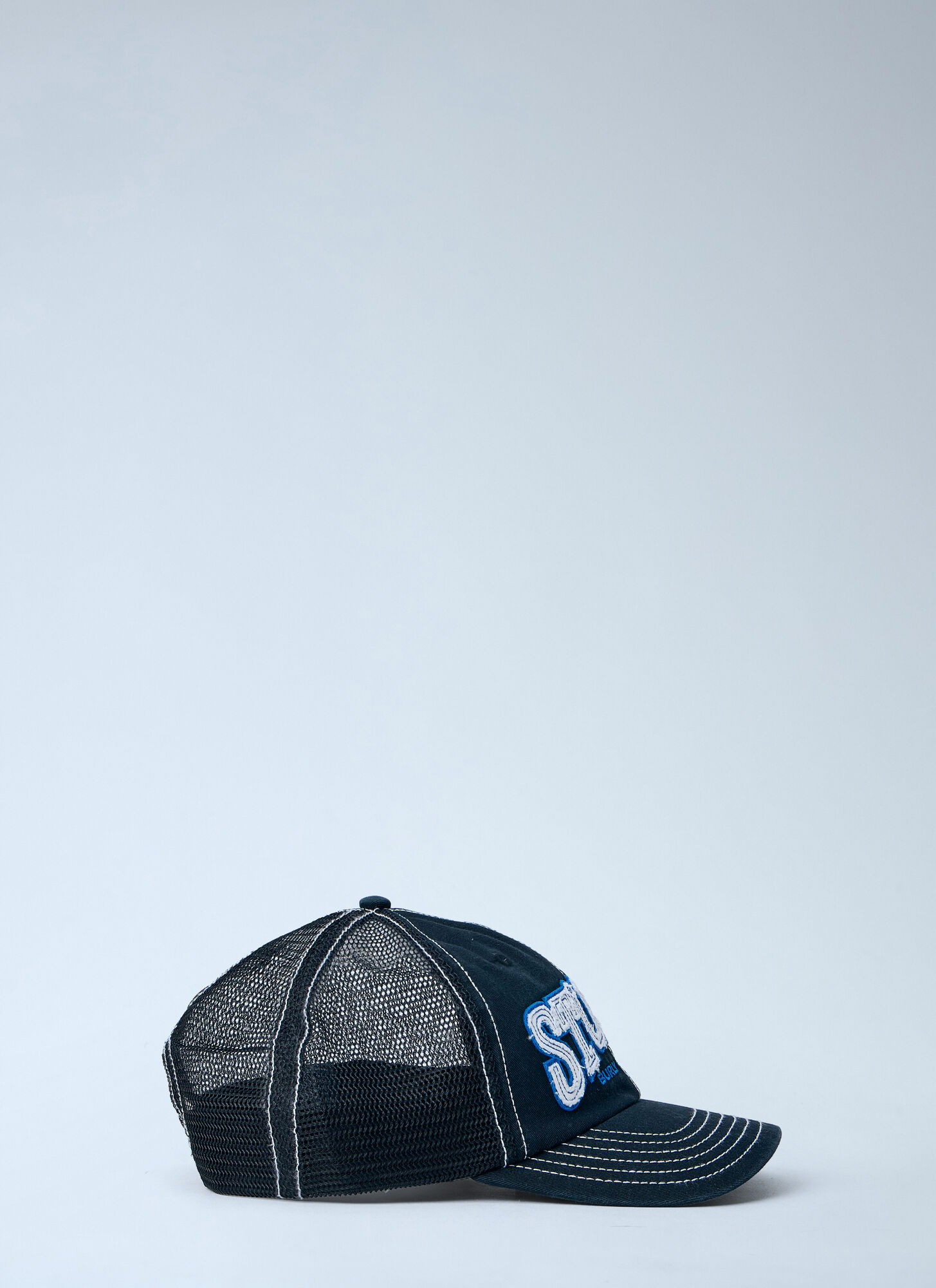  Stüssy Stüssy Md Burly Threads Trucker Cap  - Mann Hats Black One Size 