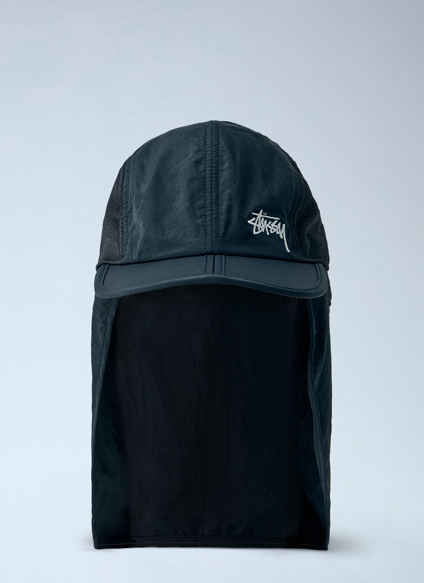 Stussy Foldable Shade Hat In Black