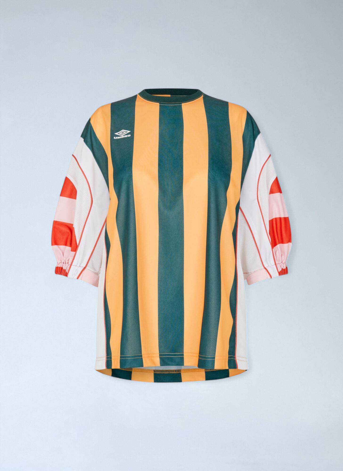 Stine Goya X Umbro Striped Logo Motif T-shirt