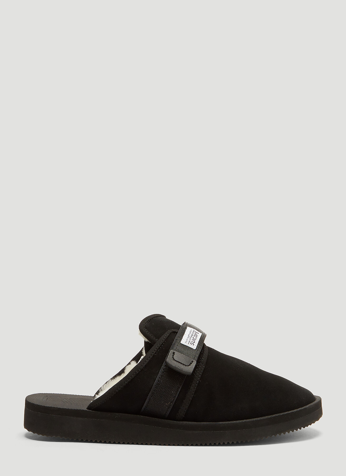 Suicoke Zavo Mab Suede Sandals – Slip Ons Black Us – 06 Suicoke Zavo Mab Suede Sandals – Slip Ons Black Us – 06
