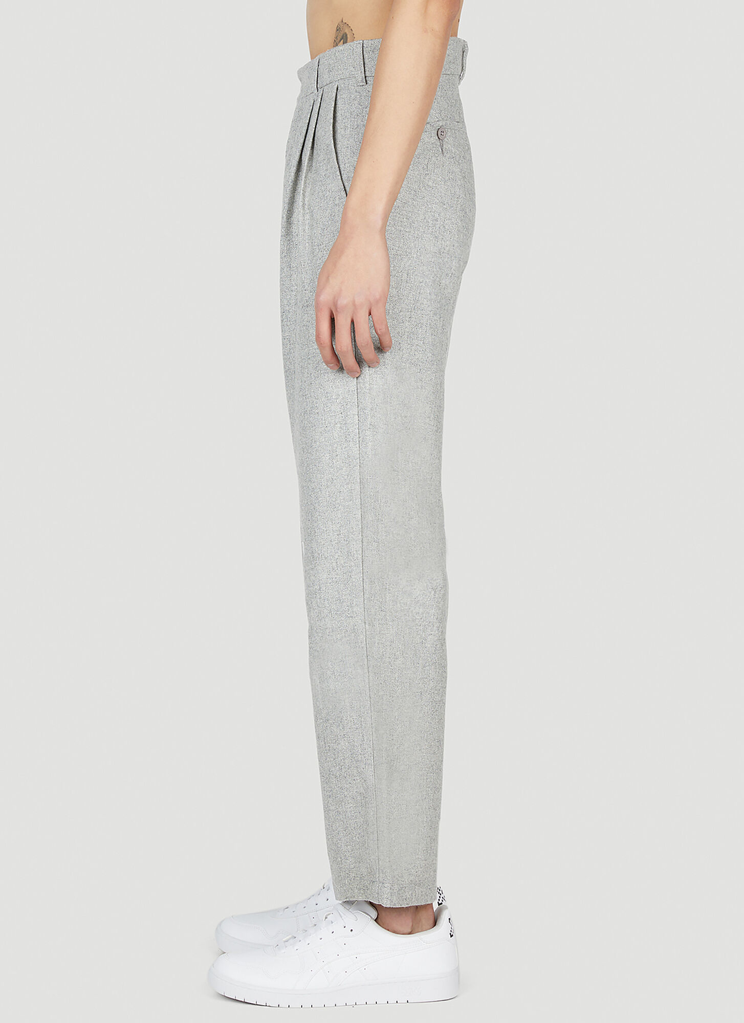  Saintwoods Saintwoods Patch Wool Pants - Mann Hosen Grey M 