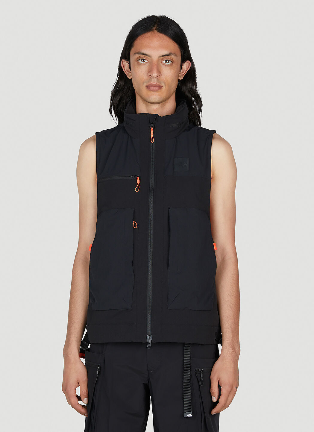 The north face hooded gilet sale