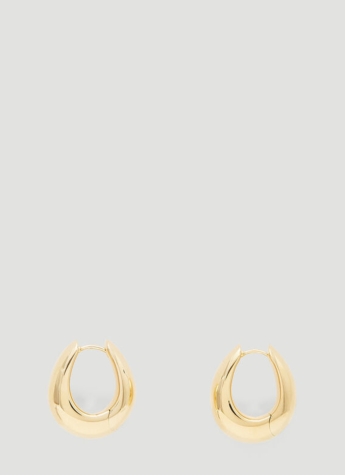 Tom Wood Women's Gold Ice Hoop Small Earrings - Woman Earrings One Size
