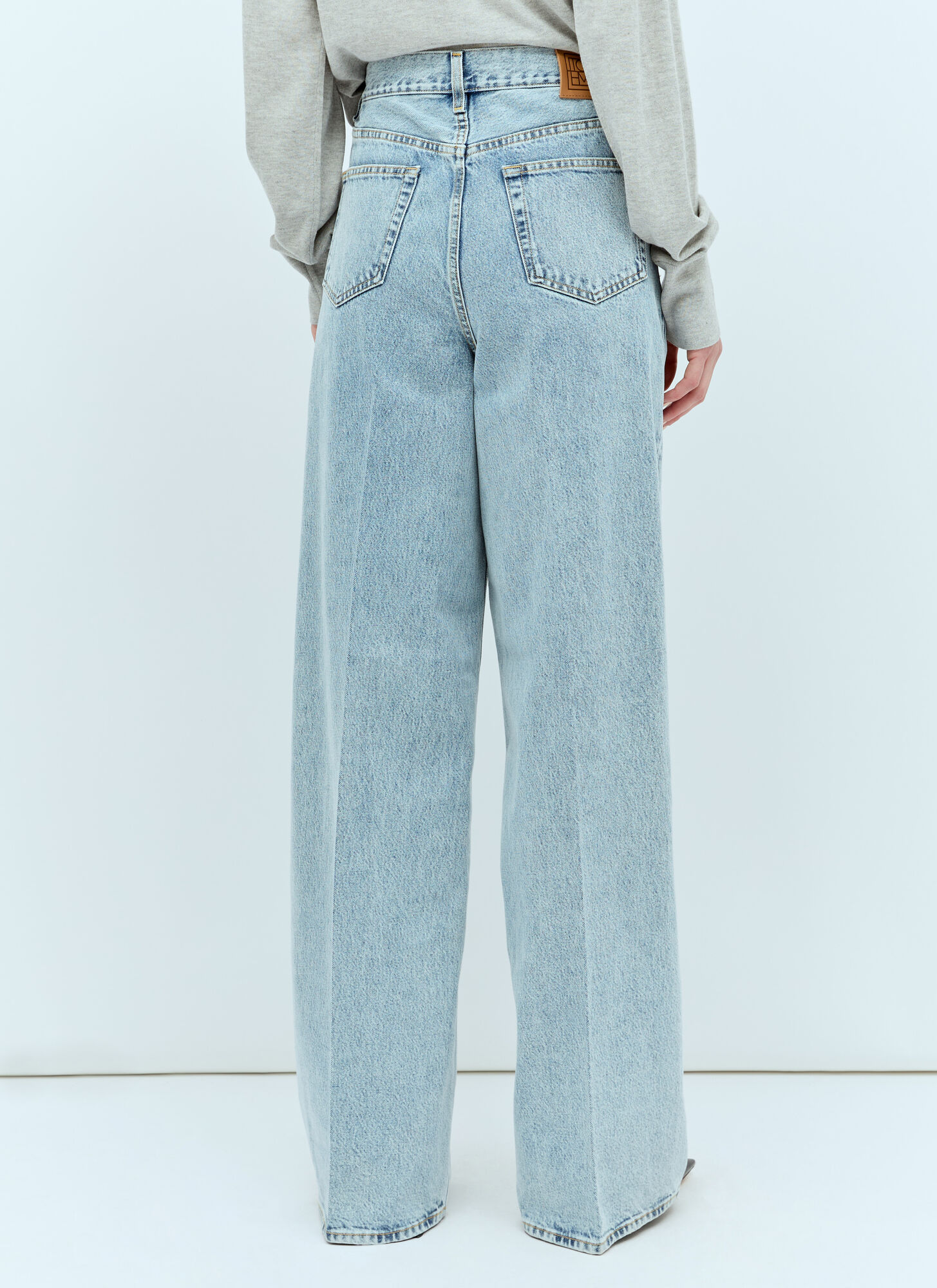  Toteme Toteme Wide-leg Jeans - Frau Jeans Blue 29 