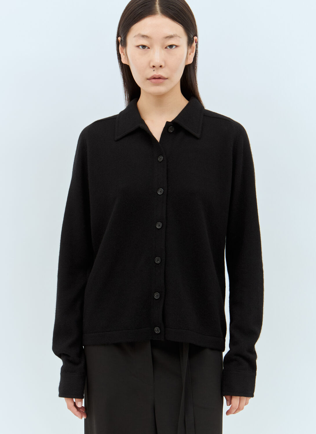 TOTEME Raglan-sleeve Cashmere Cardigan - Woman Knitwear Black S