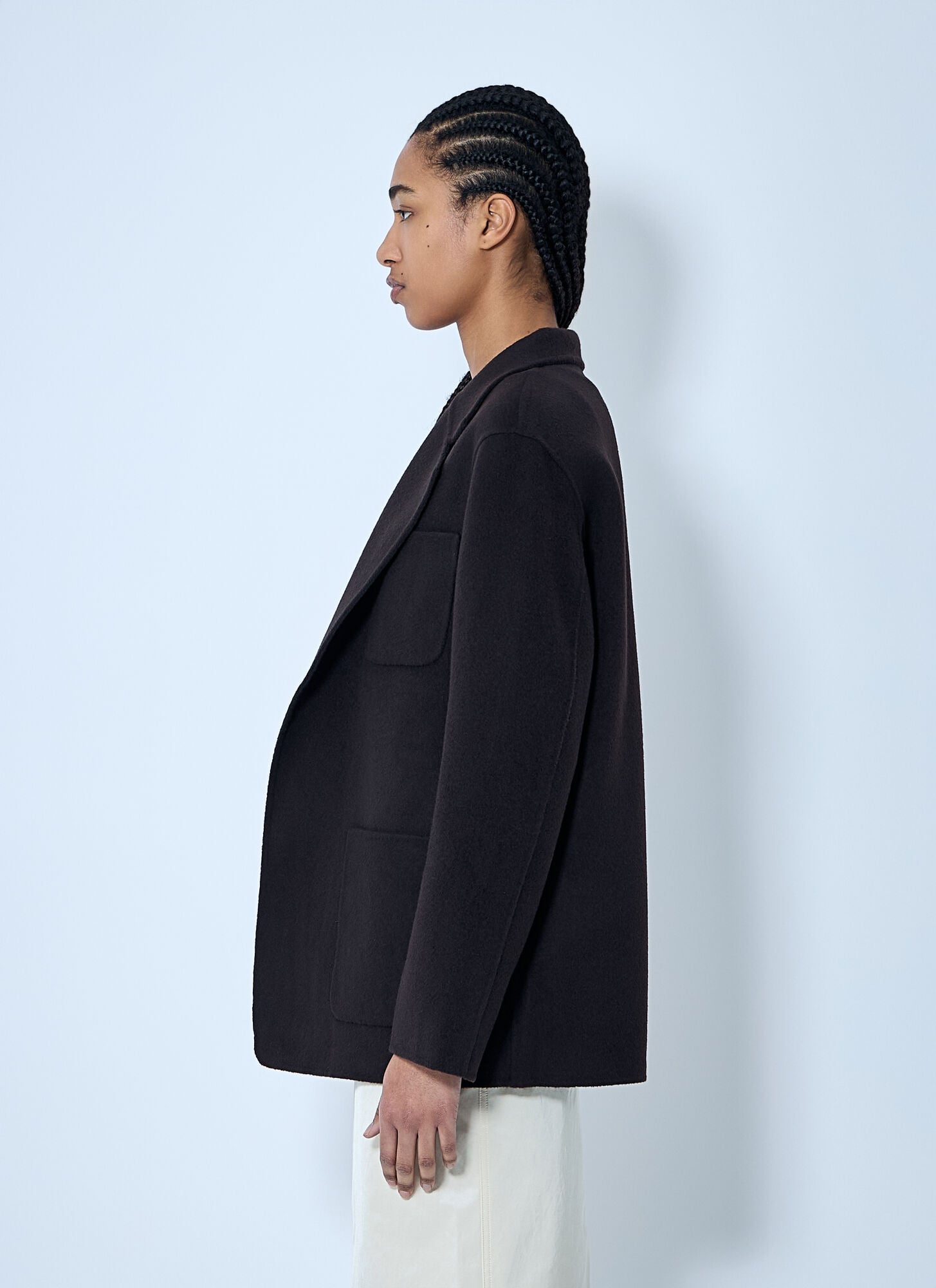  Toteme Toteme Doublé Wool Jacket - Frau Jacken Black Fr - 38 