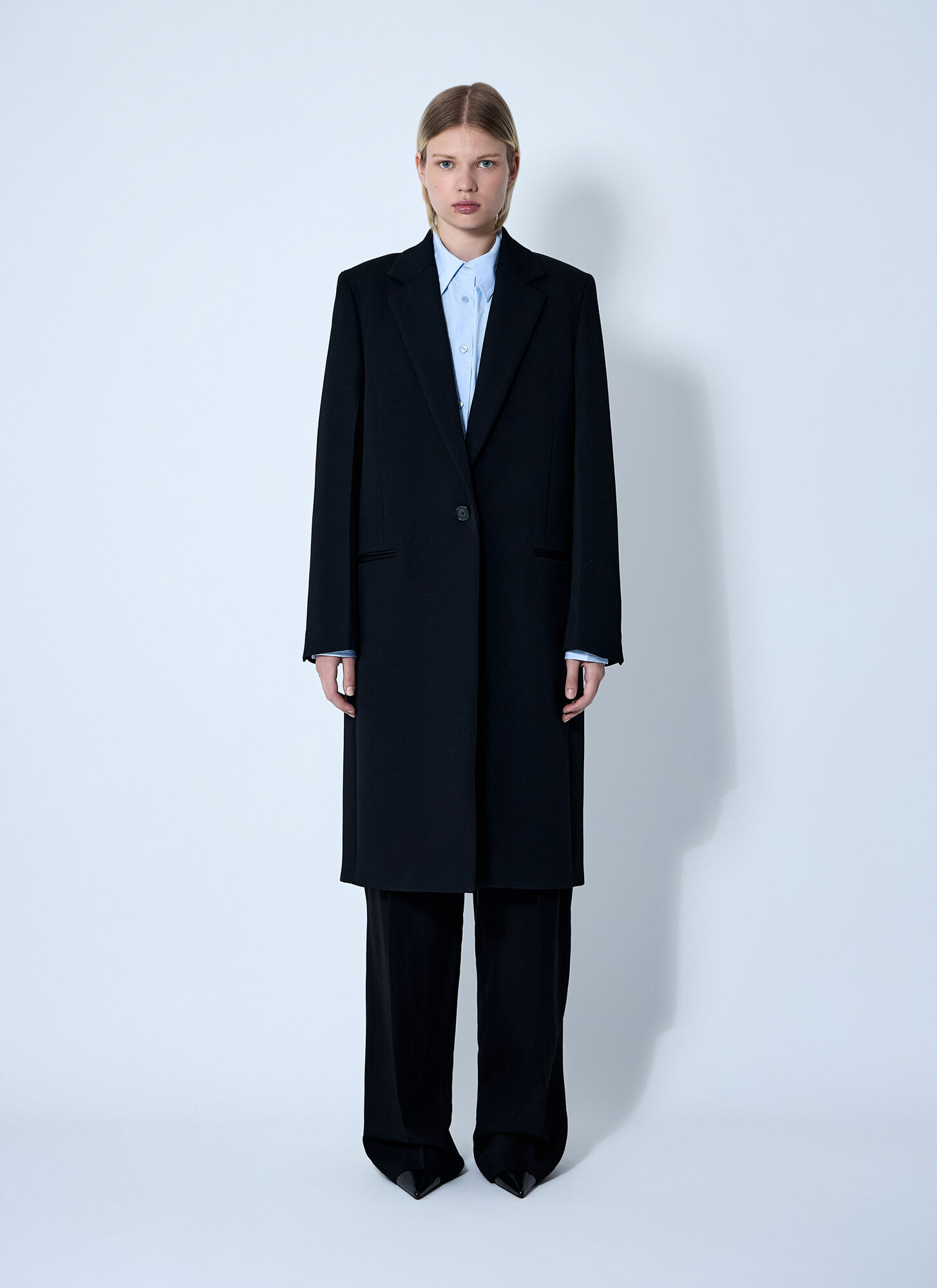 Toteme Women's Black Classic Tailored Coat - Woman Coats Fr - 38