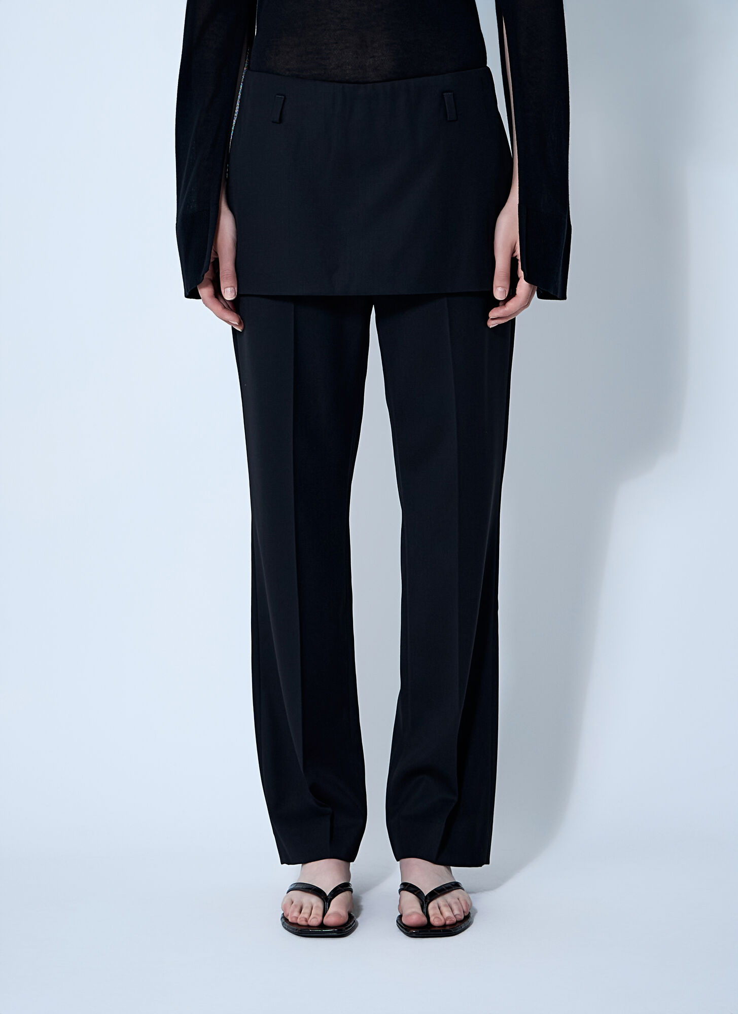 Toteme Women's Black Skirt Pants - Woman Pants Eu - 38