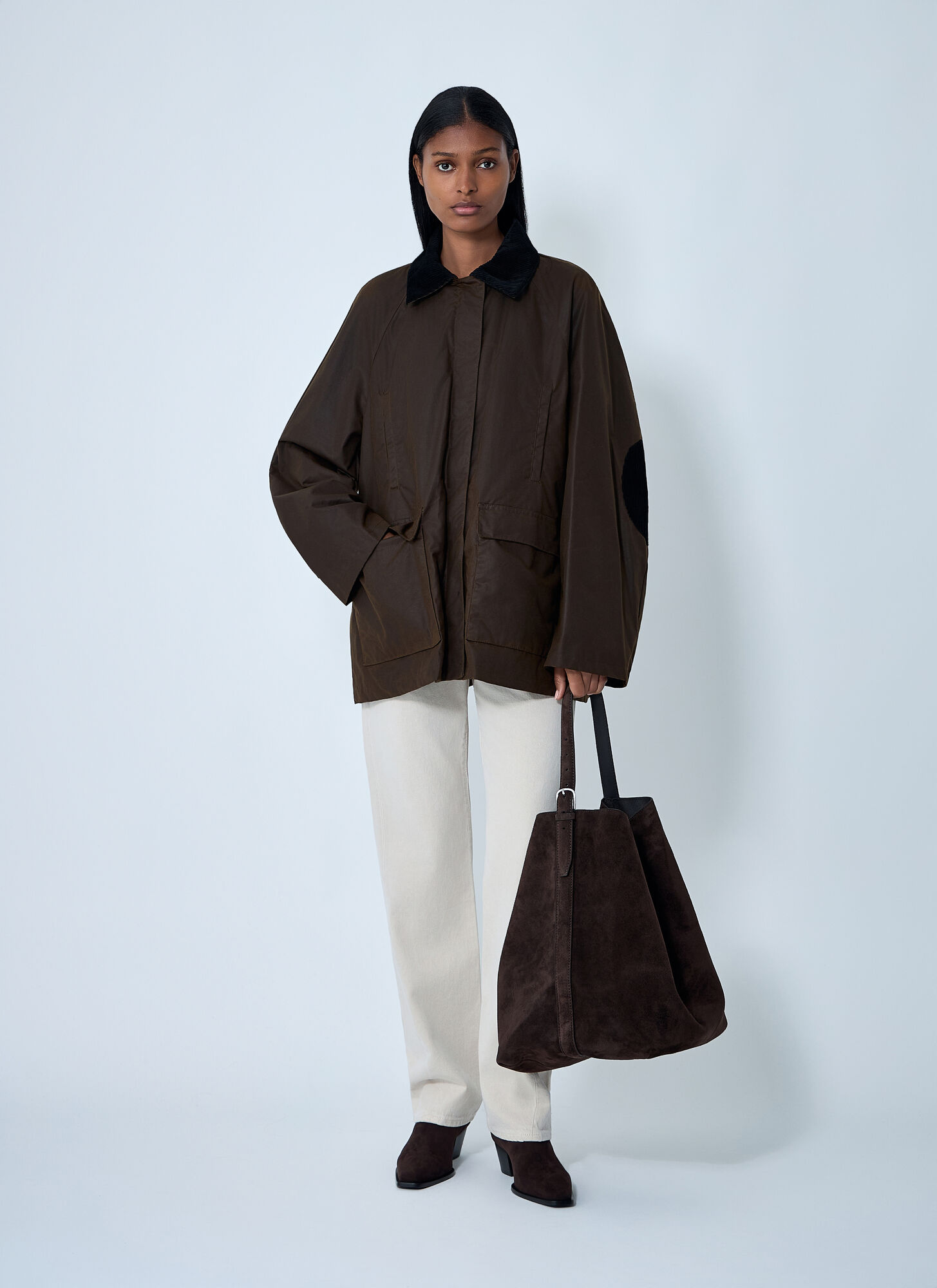  Toteme Toteme Country Jacket - Frau Jacken Brown Fr - 34 