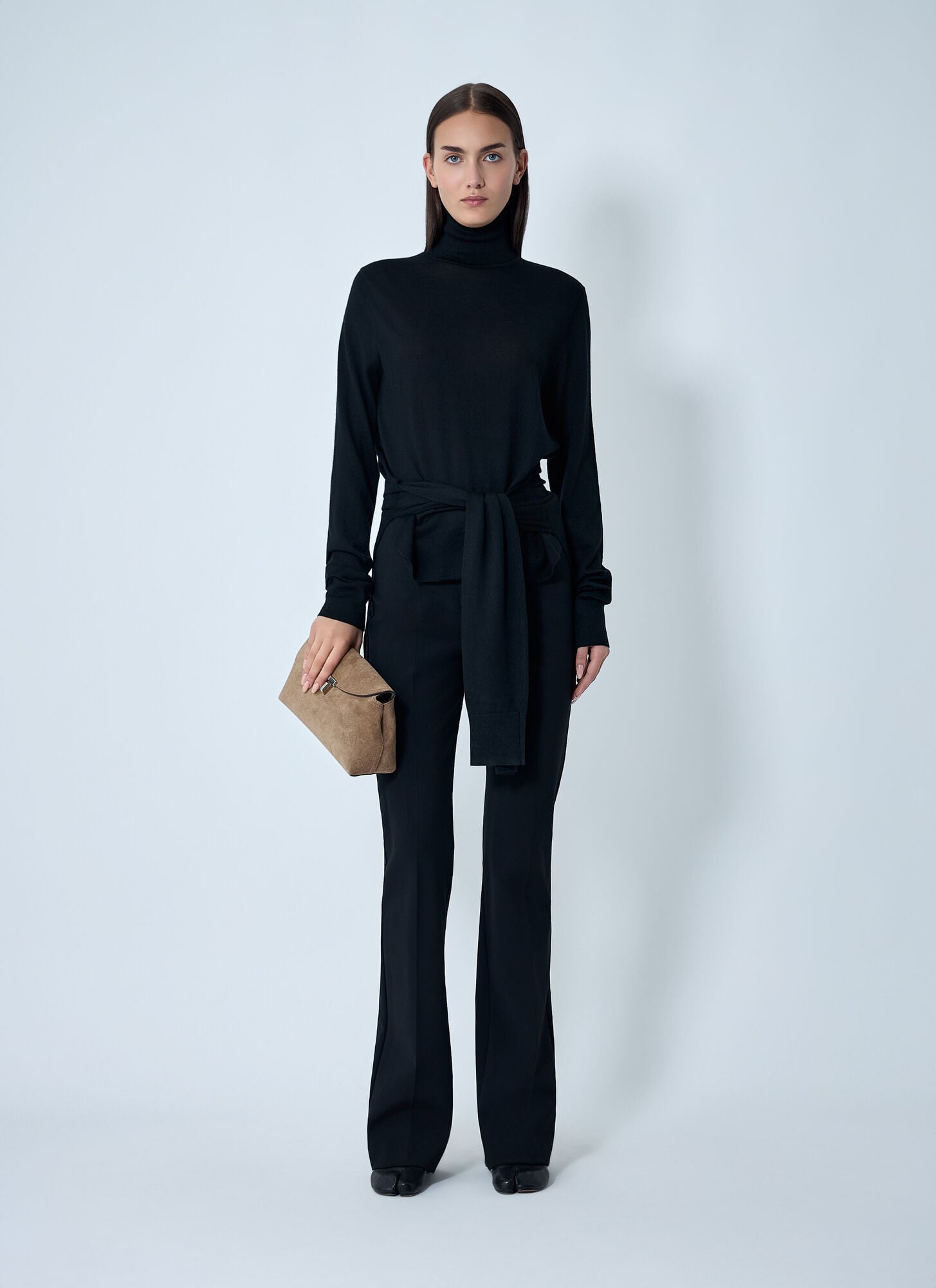  Toteme Toteme Double-sleeve Turtleneck - Frau Strick Black Xs 