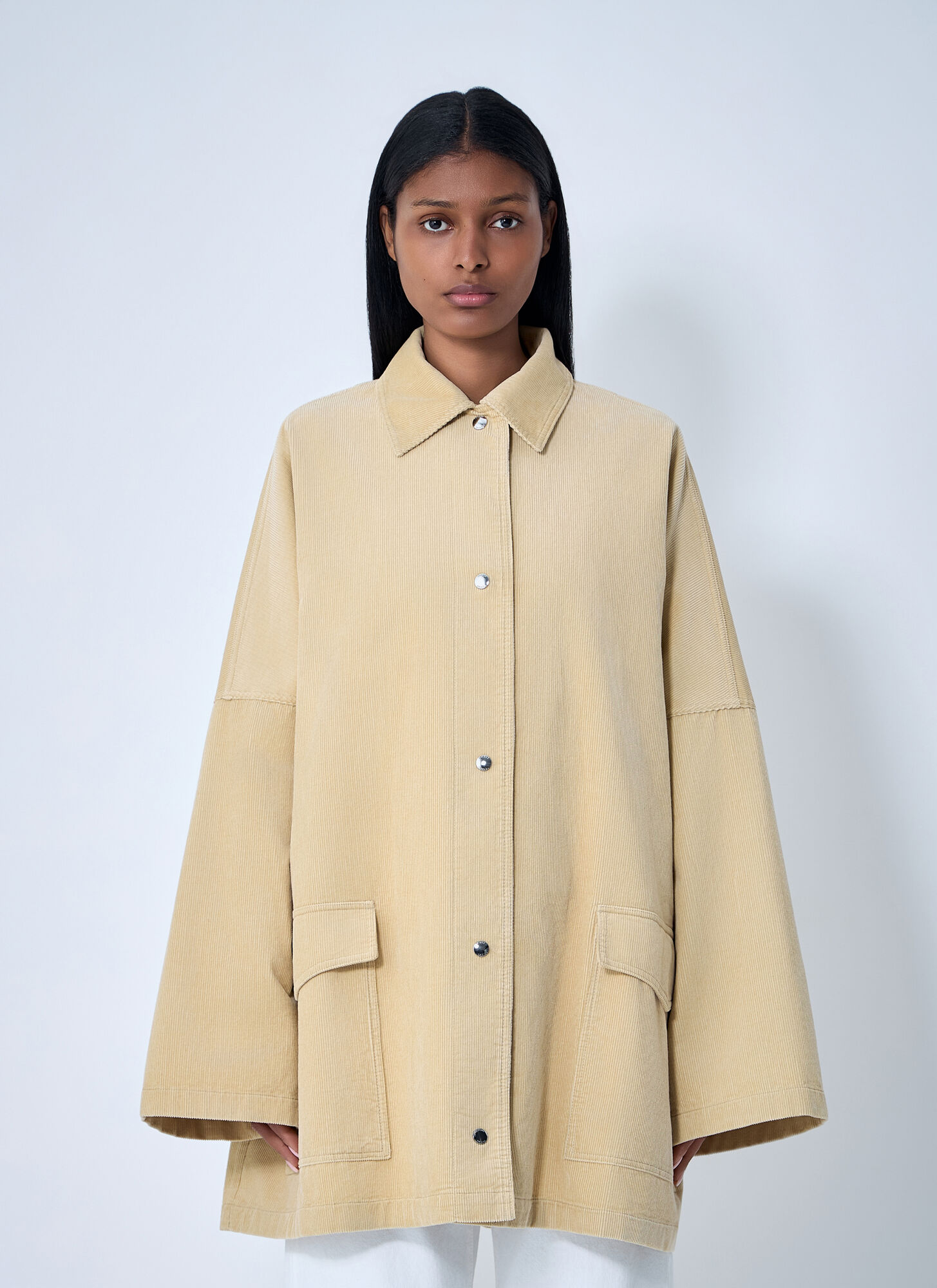 Toteme Women's Beige Shirt Jacket - Woman Jackets Xxs