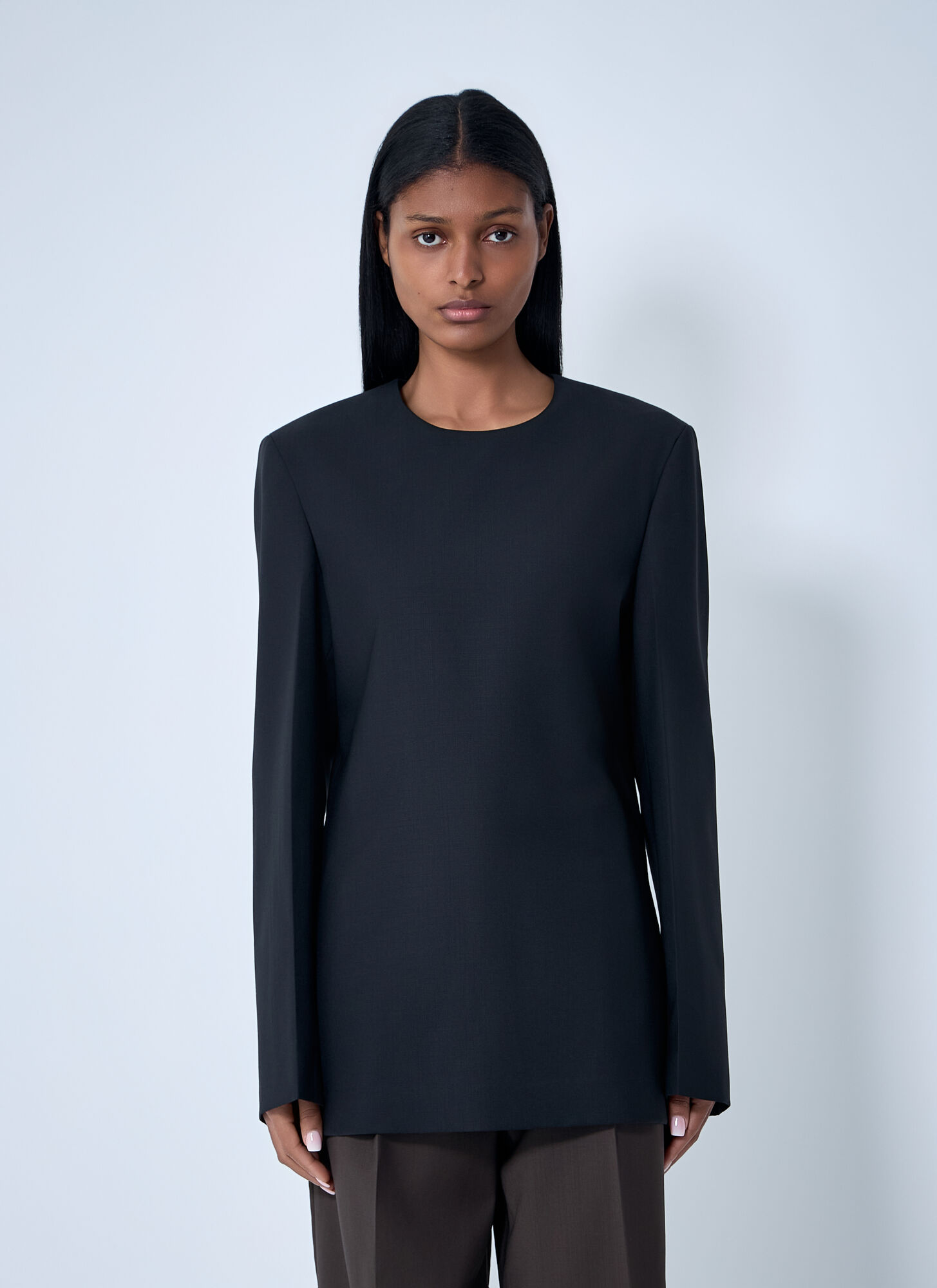Toteme Women's Black Tailored Blouse - Woman Shirts Fr - 40
