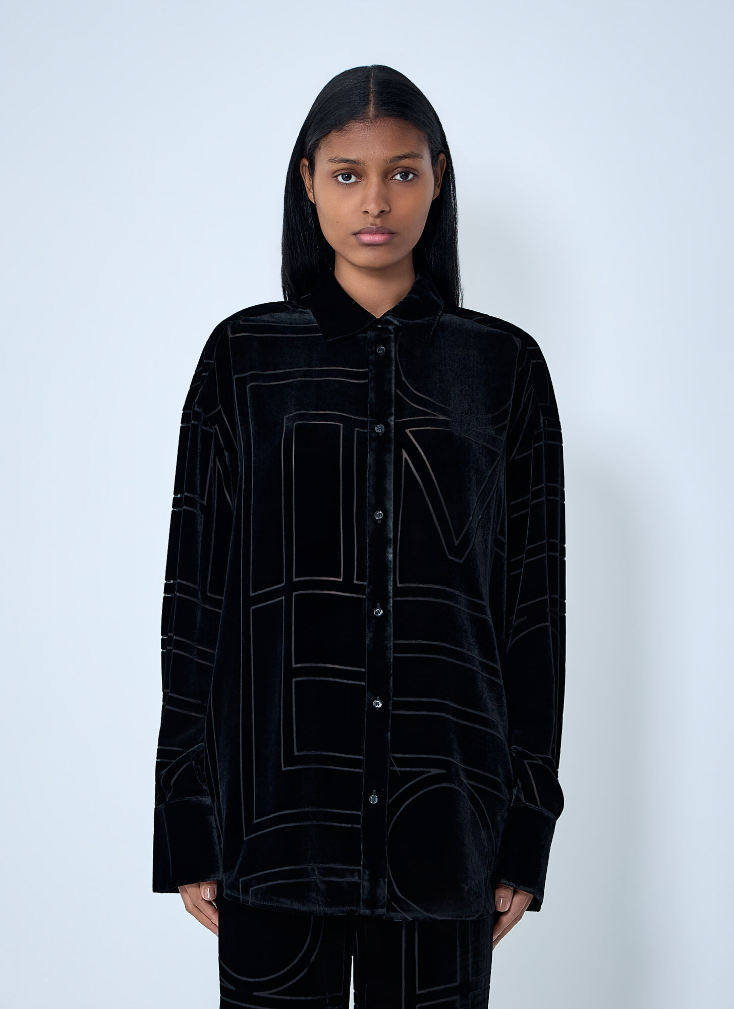 TOTEME Devor Shirt - Woman Shirts Black Fr - 32　TOTEME Devor シャツ - 女性シャツ ブラック Fr - 32 TOTEME