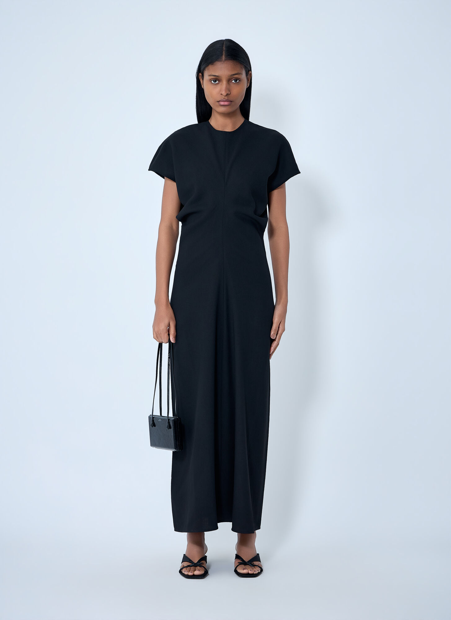  Toteme Toteme Slouch Wool Dress - Frau Kleider Black Fr - 34 