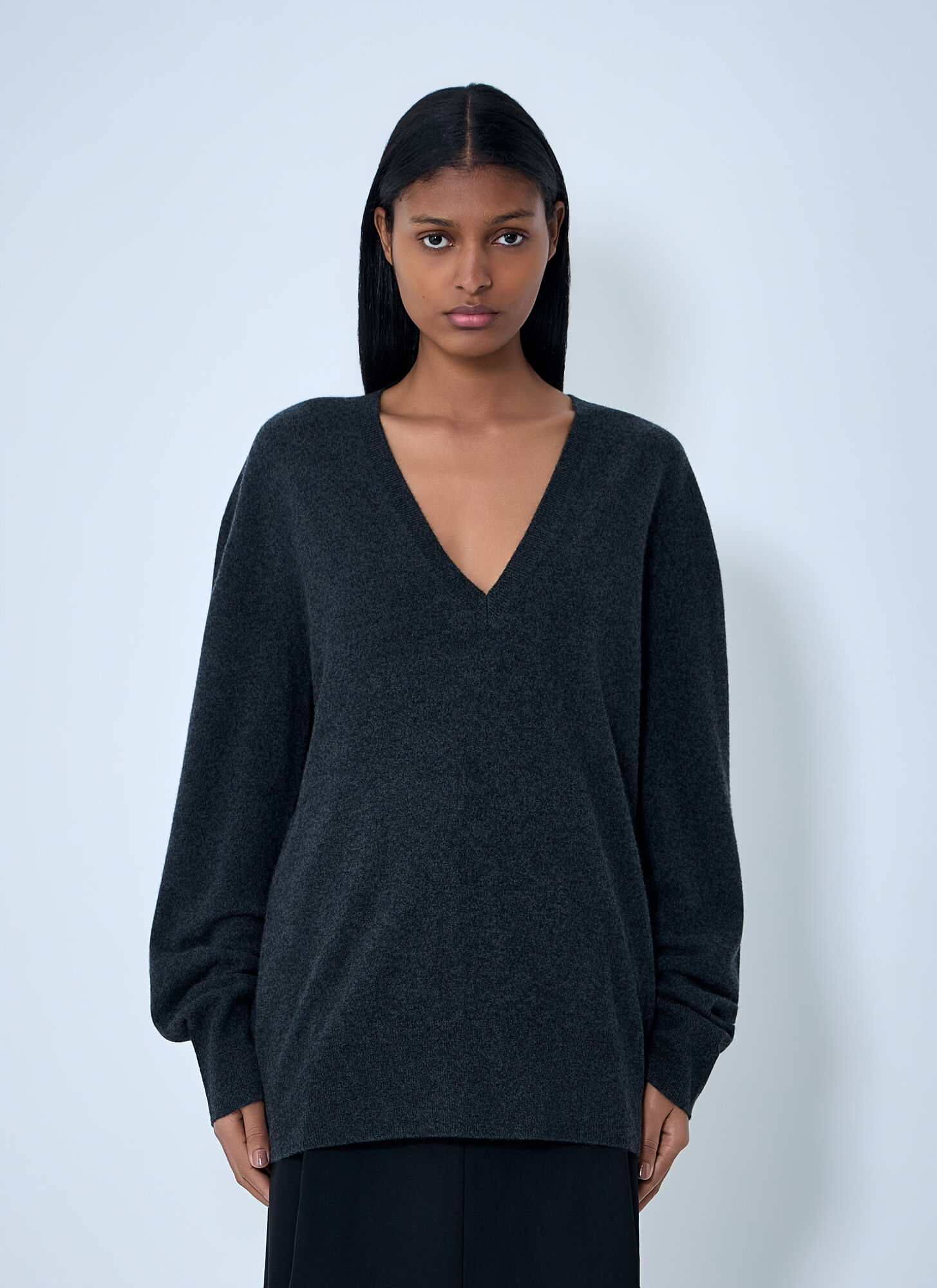 Toteme Women's Black Cashmere Sweater - Woman Knitwear Xs