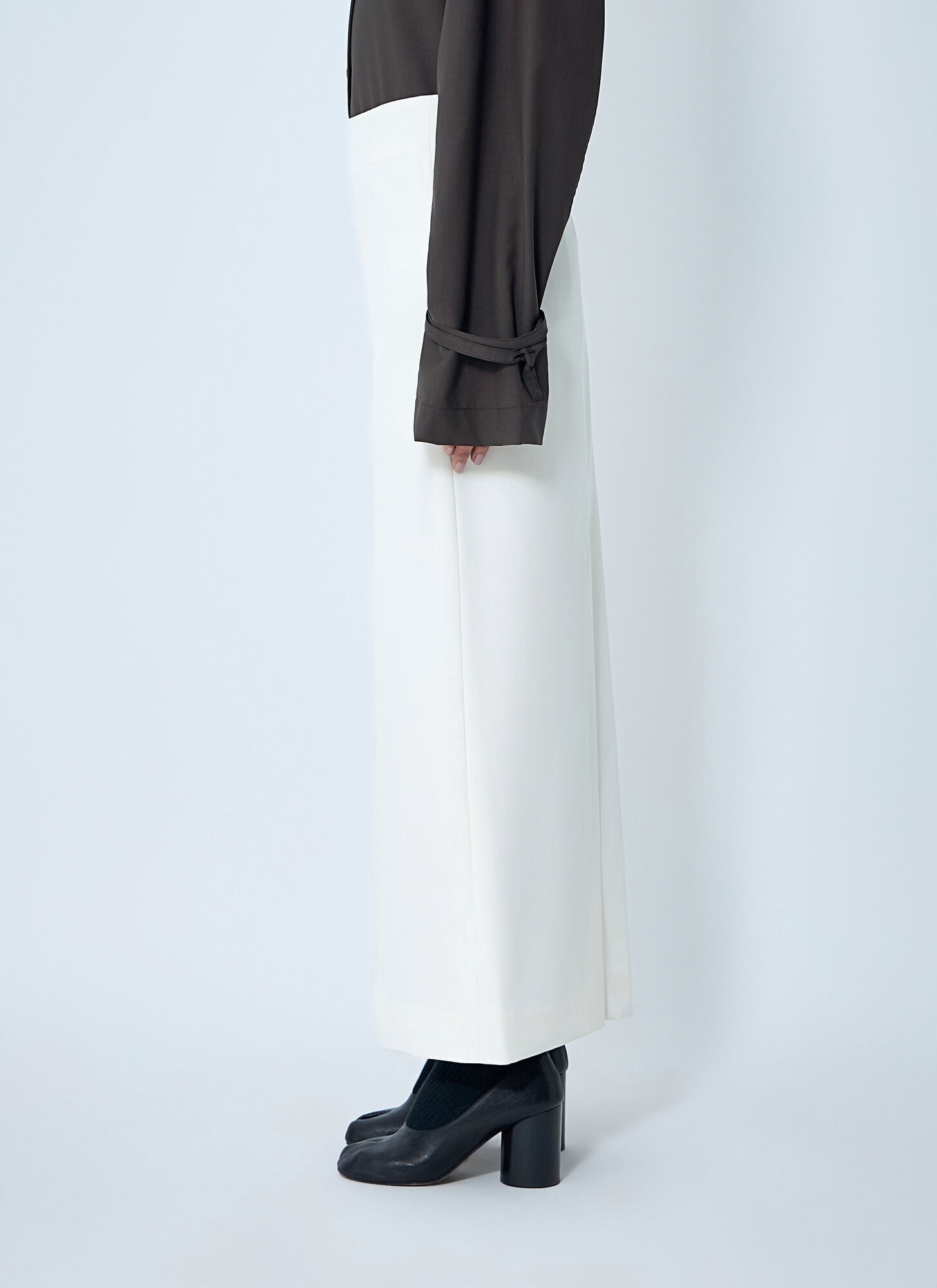  Toteme Toteme Light Wool Skirt - Frau Röcke Beige Fr - 38 