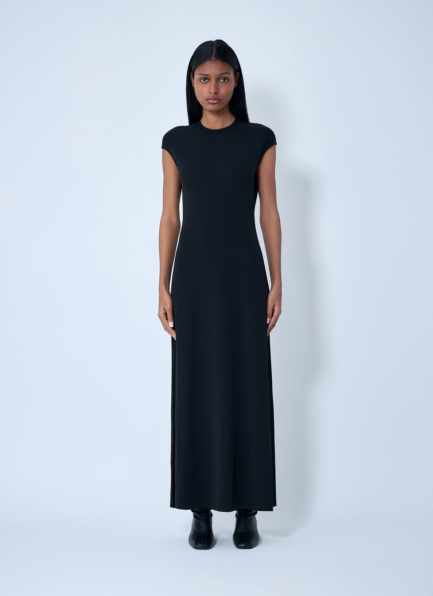 Toteme TOTEME Everyday Dress - Woman Dresses Black S　TOTEME エブリデイドレス - 女性ドレス ブラック S