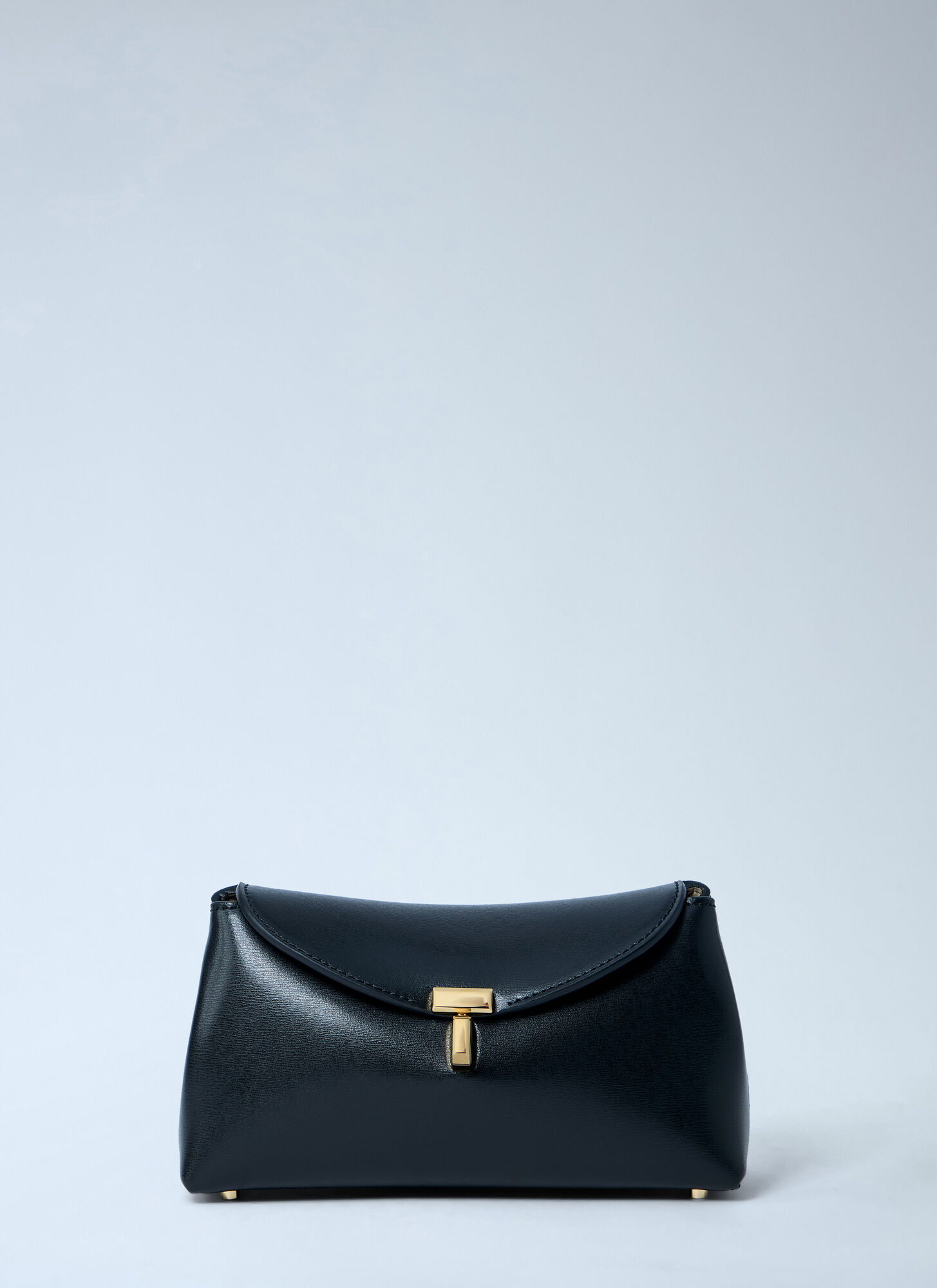 Toteme Mini T-Lock Clutch - Frau Clutches Black One Size