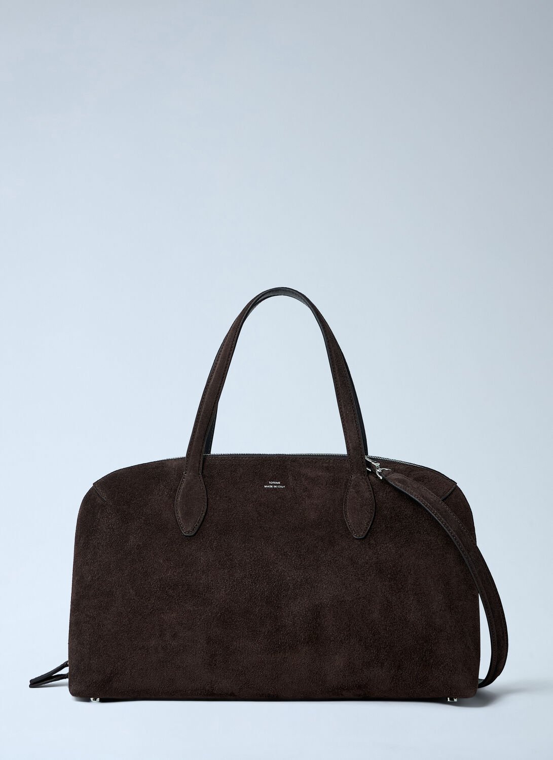Totême Suede Day Tote Bag In Brown