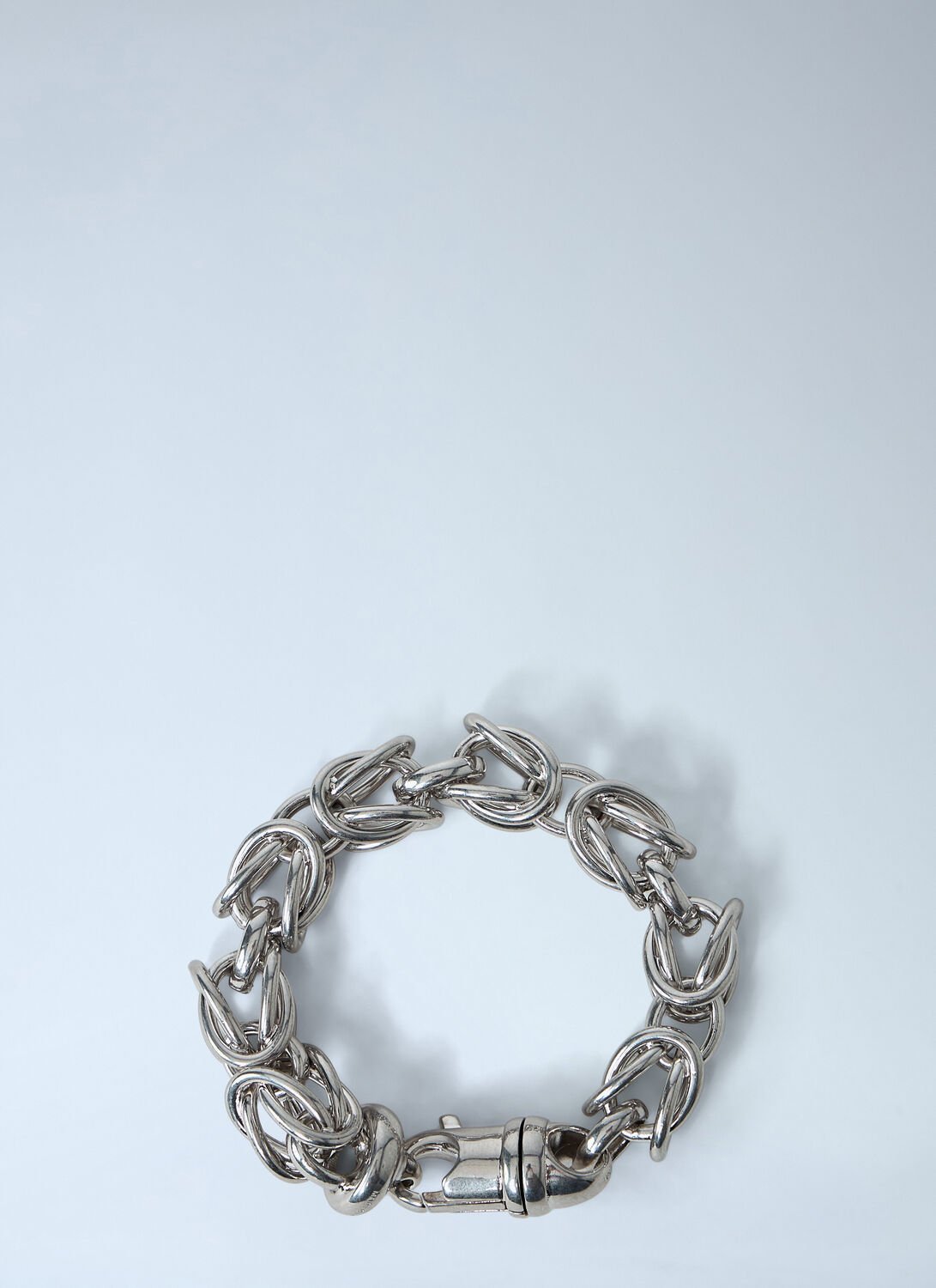 Totême Byzantine Link Chain Bracelet In Silver