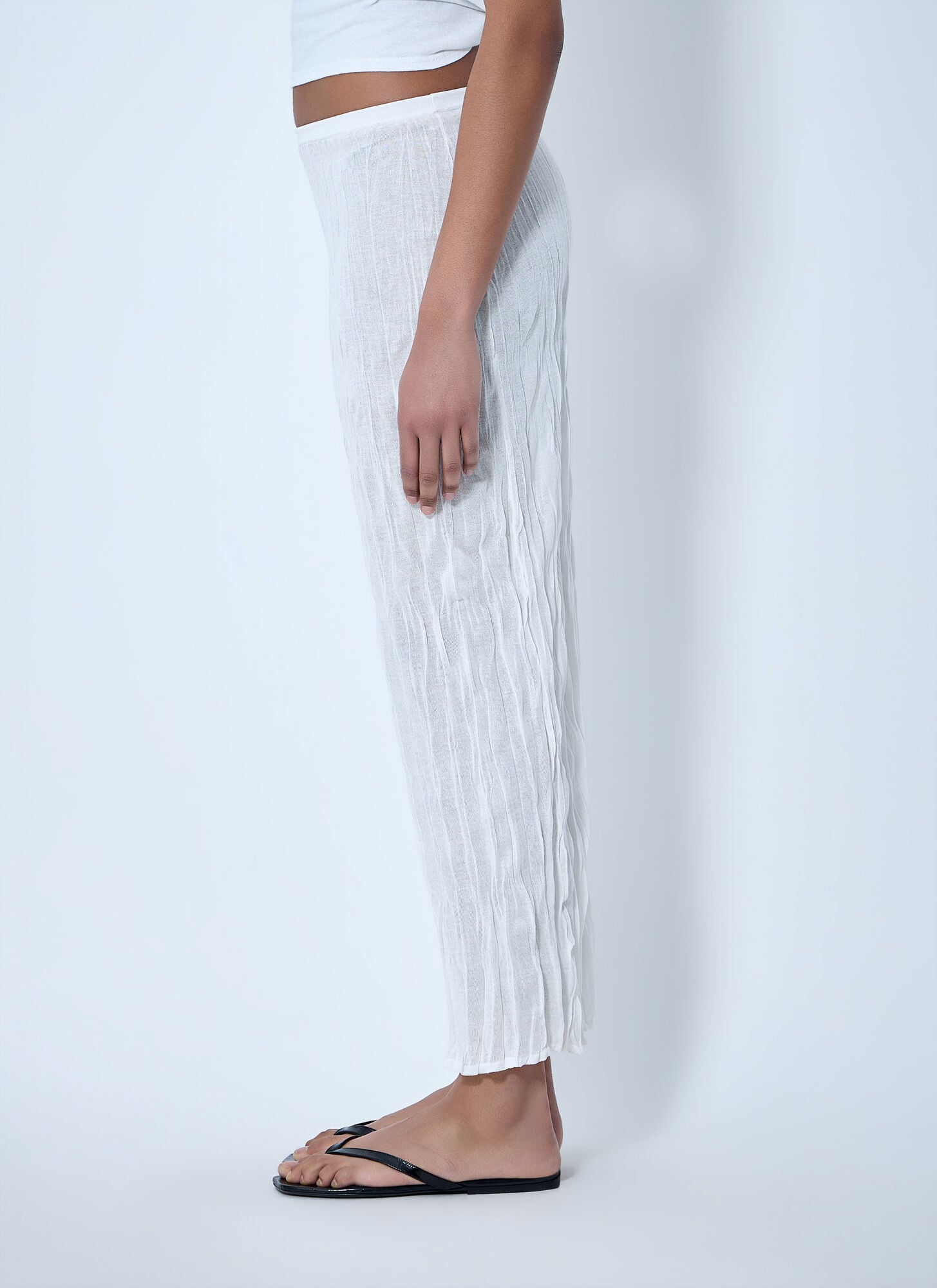  Toteme Toteme Textured Knit Maxi Skirt - Frau Röcke White L 