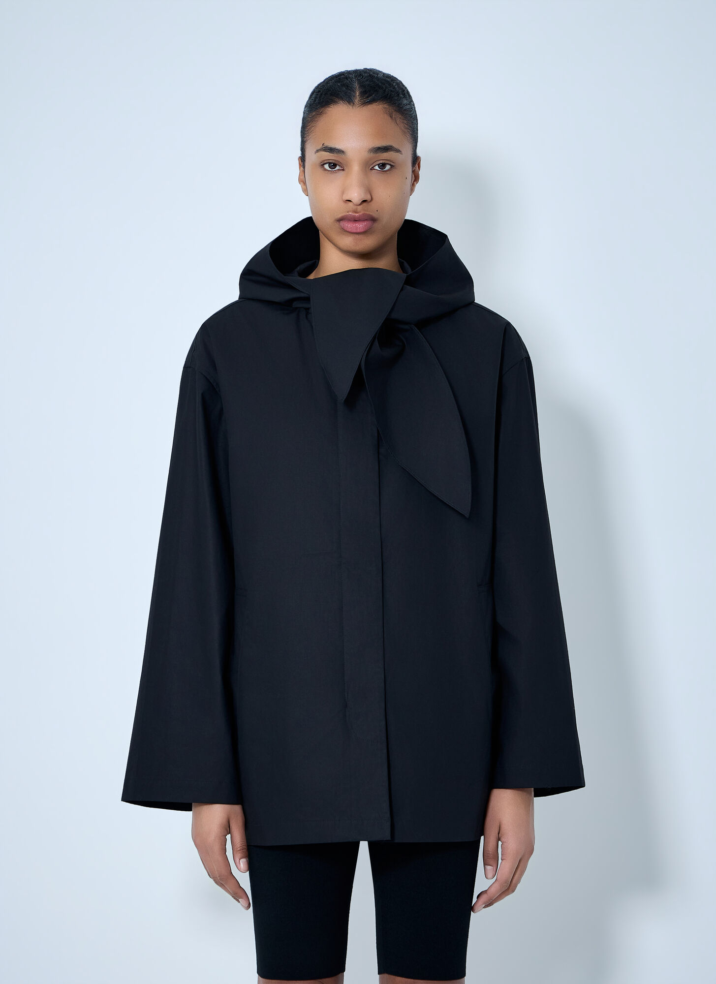 Toteme TOTEME Technical Scarf Jacket - Woman Jackets Black Fr - 34　TOTEME テクニカル スカーフ ジャケット - 女性ジャケット ブラック Fr - 34