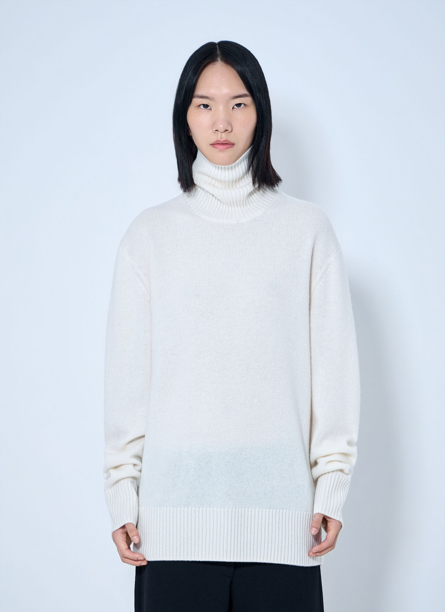 Totême Cashmere Turtleneck - Female - Cashmere Knitwear - Beige - S - Knitwear - Image 2