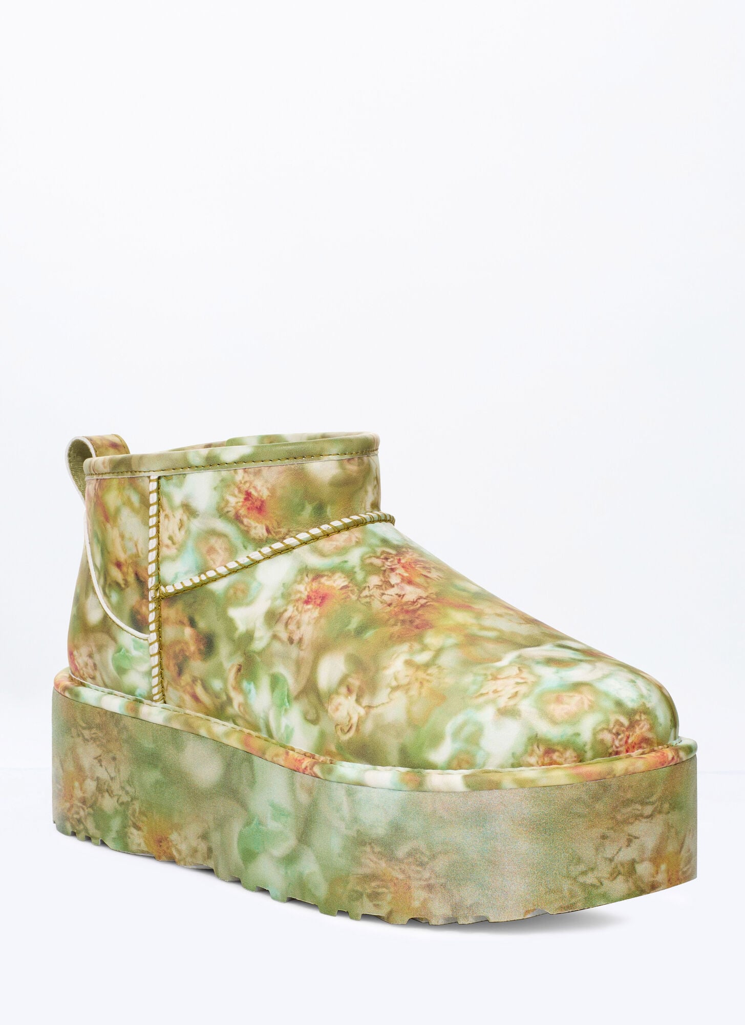  Ugg Collina Strada Ugg Collina Strada Mini Platform Boots - Frau Stiefel Green Us - 13 