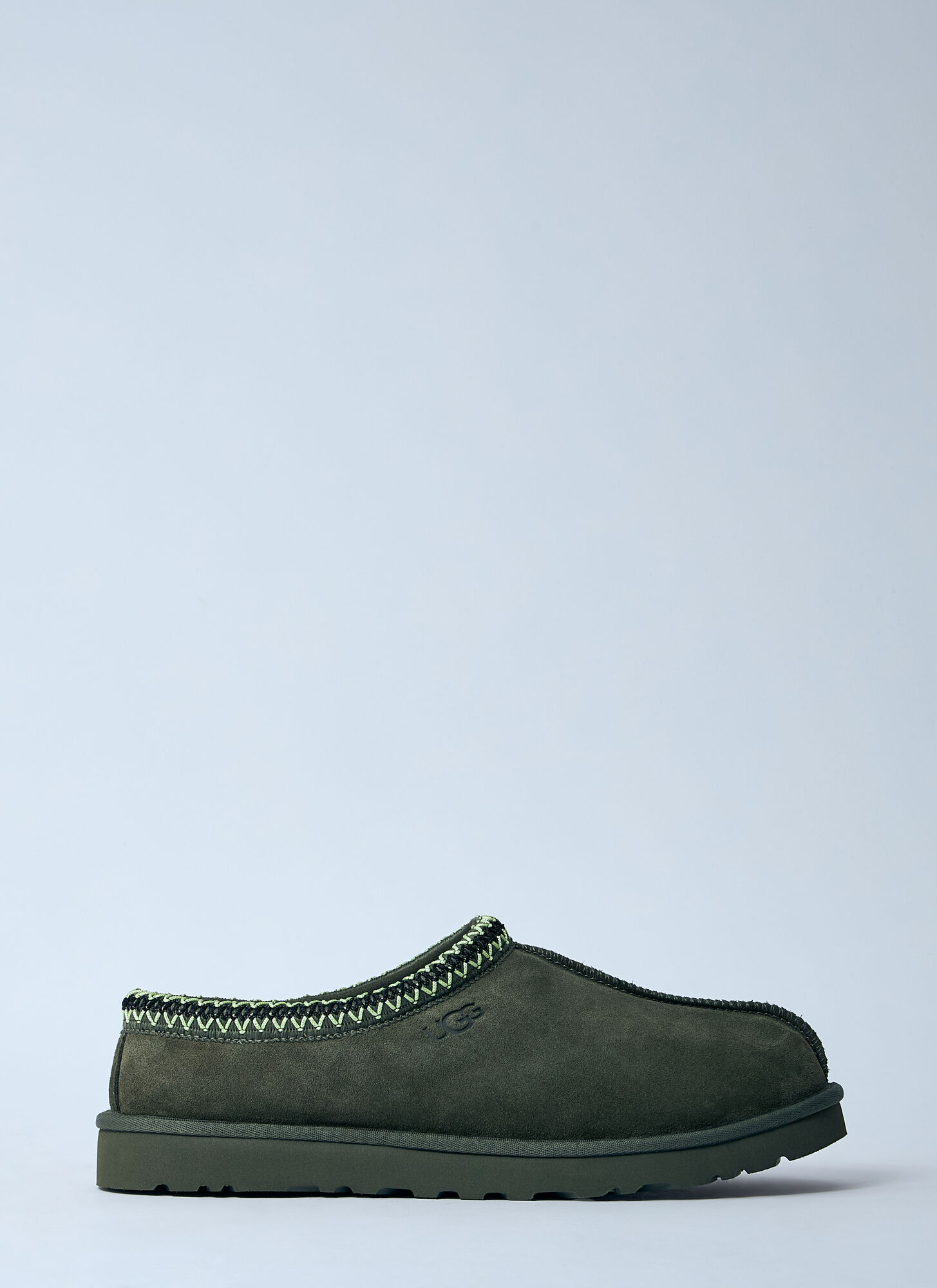 Ugg Tasman Suede Slip-on Shoes In Green