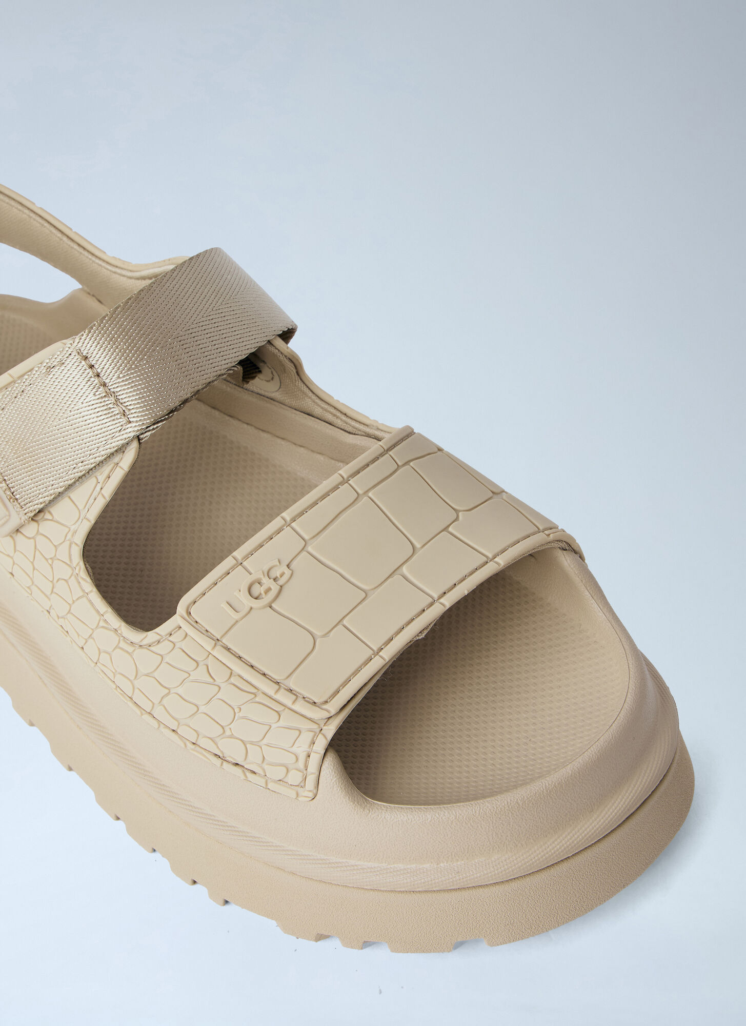  Ugg Ugg W Goldenglow Embossed Sandals - Frau Sandalen Beige Eu - 40 
