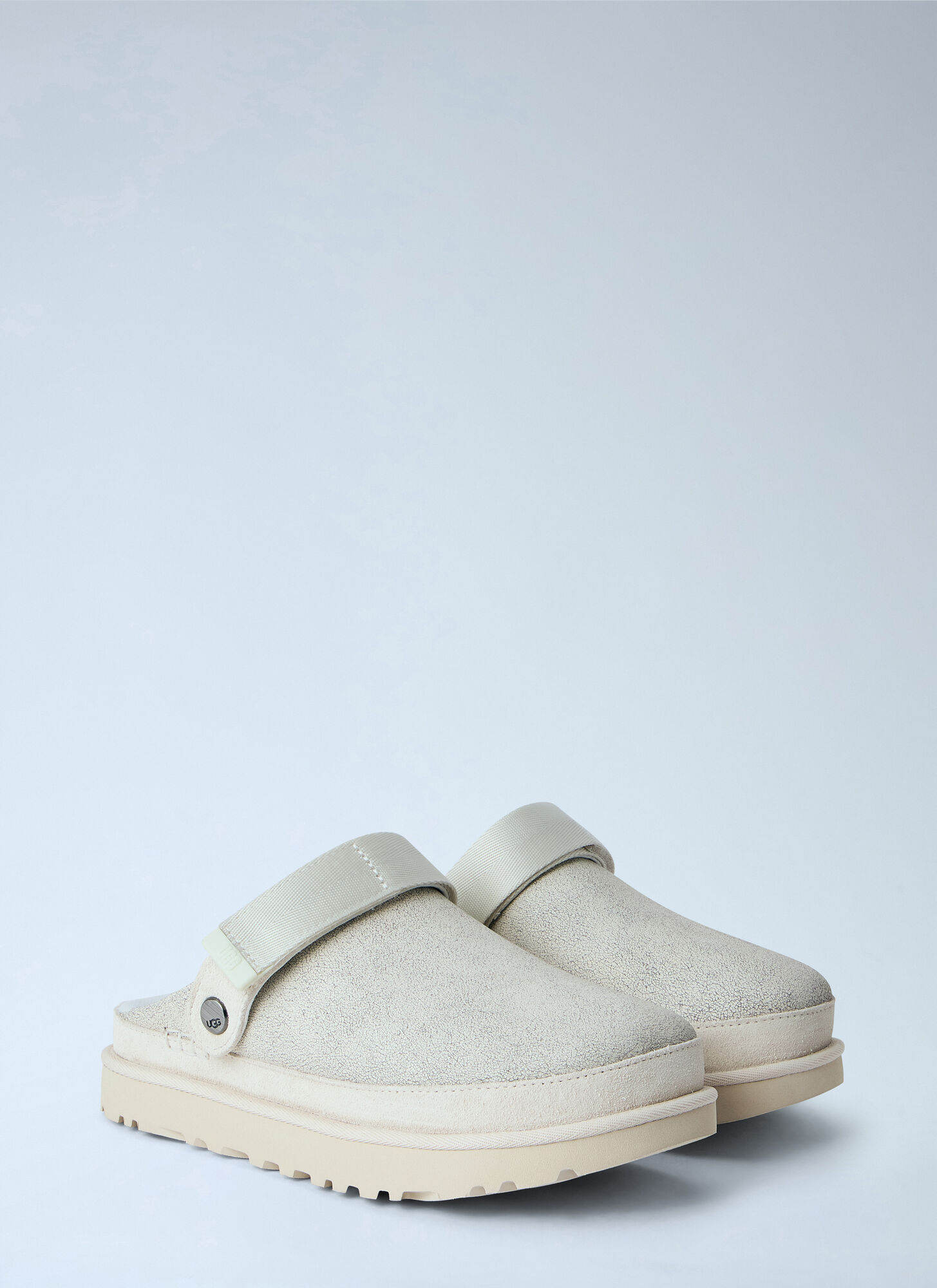  Ugg Ugg W Goldenstar Crackle Clogs - Frau Slip Ons Beige Eu - 42 