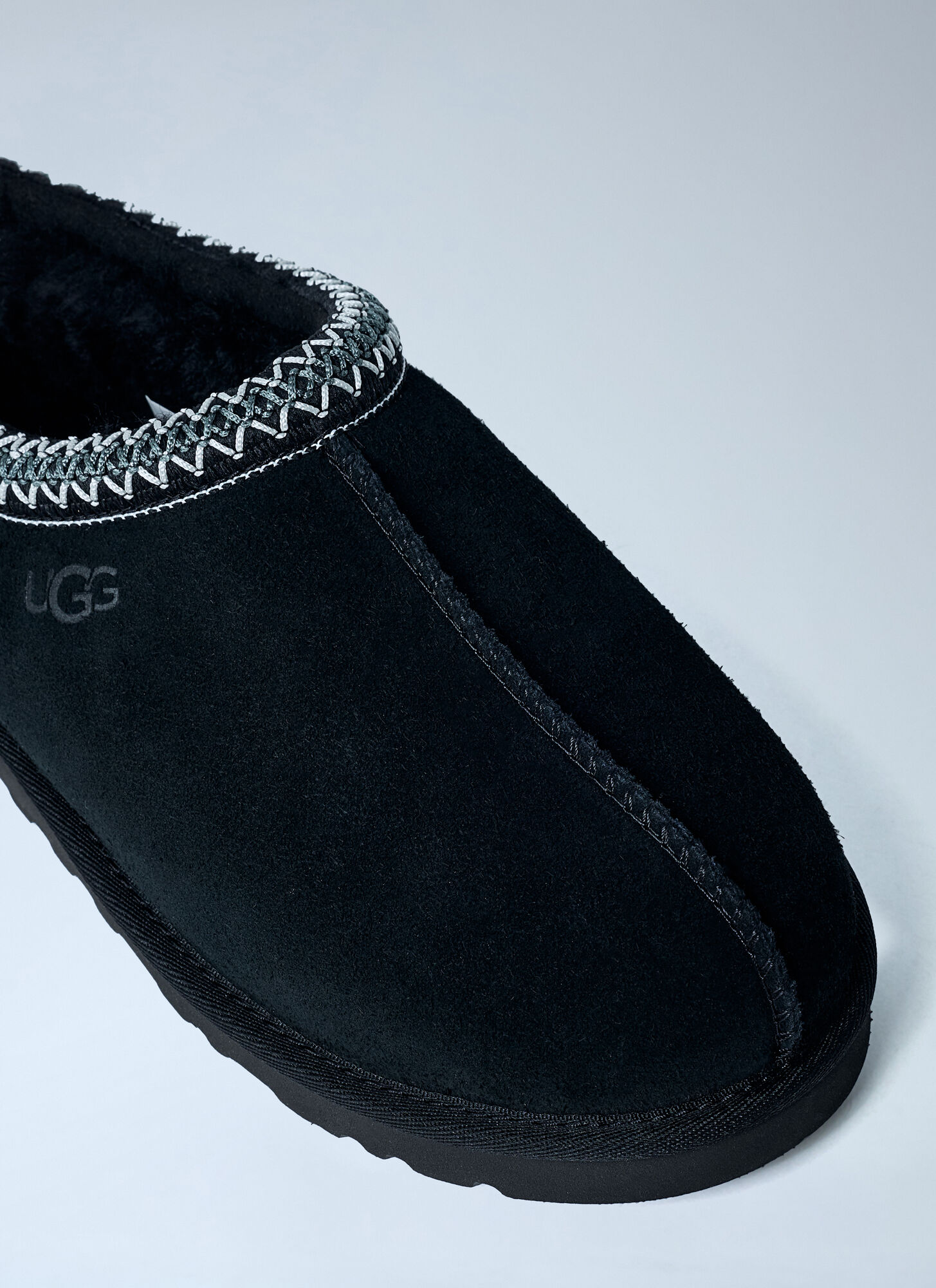  Ugg Ugg Tasman Suede Slip-on Mules -  Slipper Black Eu - 38 
