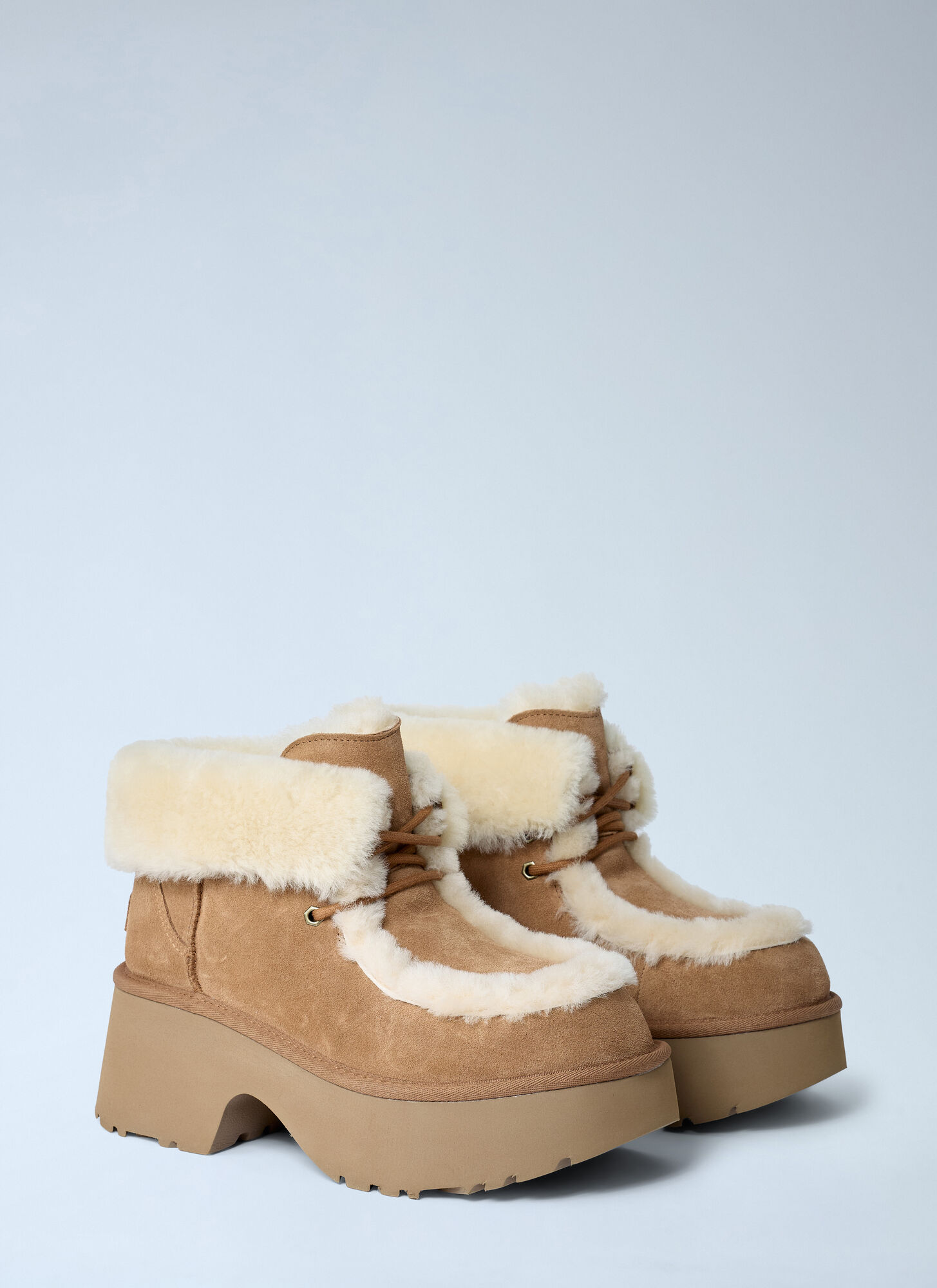  Ugg Ugg Esmee Lace-up Boots -  Stiefel Camel Us - 06 