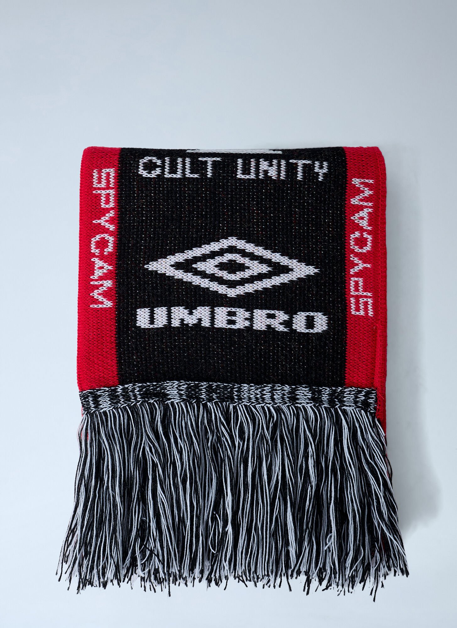 Umbro Cult Unity Fringed Scarf In Multi