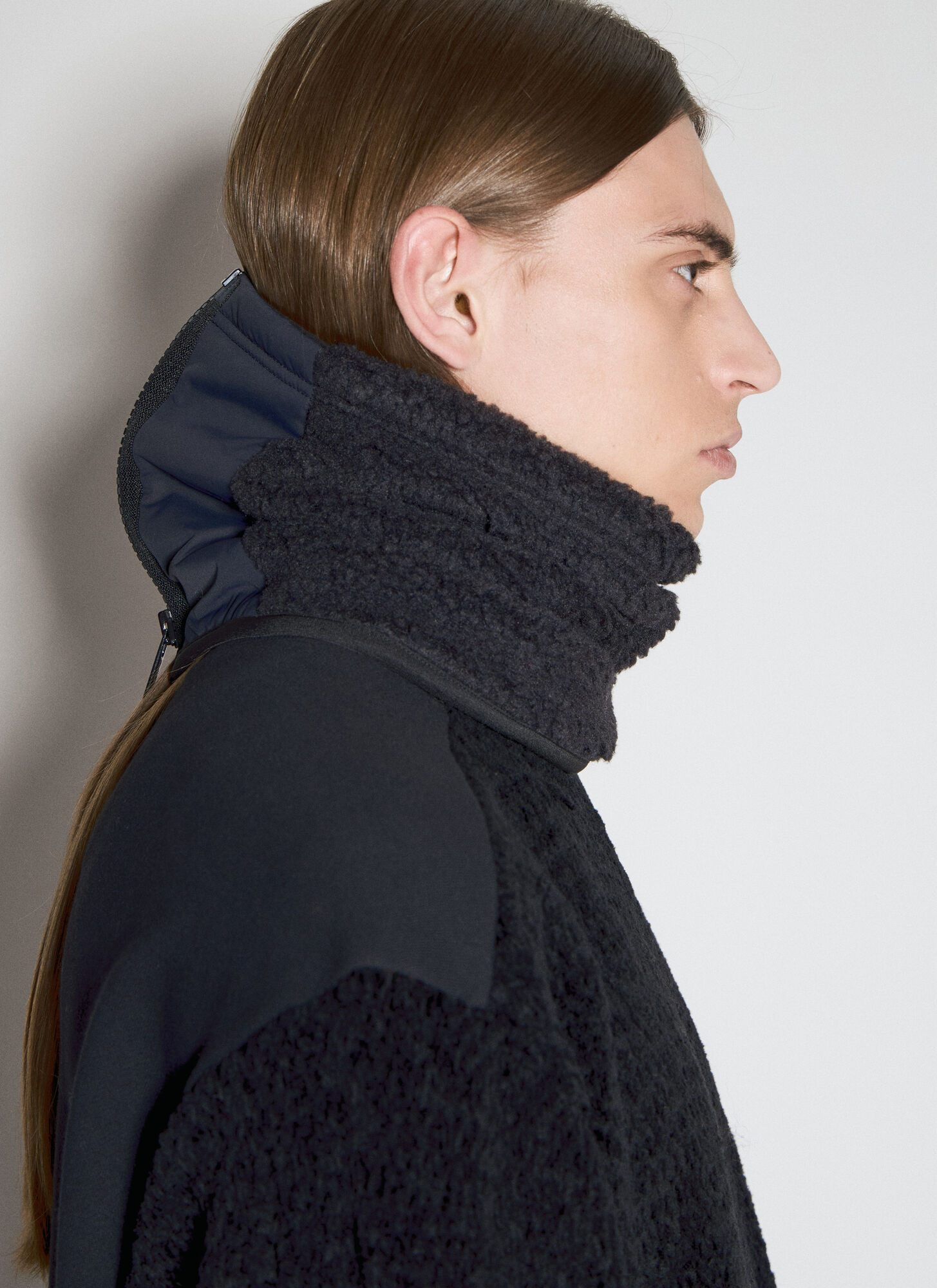 UNDERCOVER Nylon Neckwarmer - Man Scarves Black One Size　UNDERCOVER ナイロン ネックウォーマー - マン スカーフ ブラック フリー サイズ UNDERCOVER
