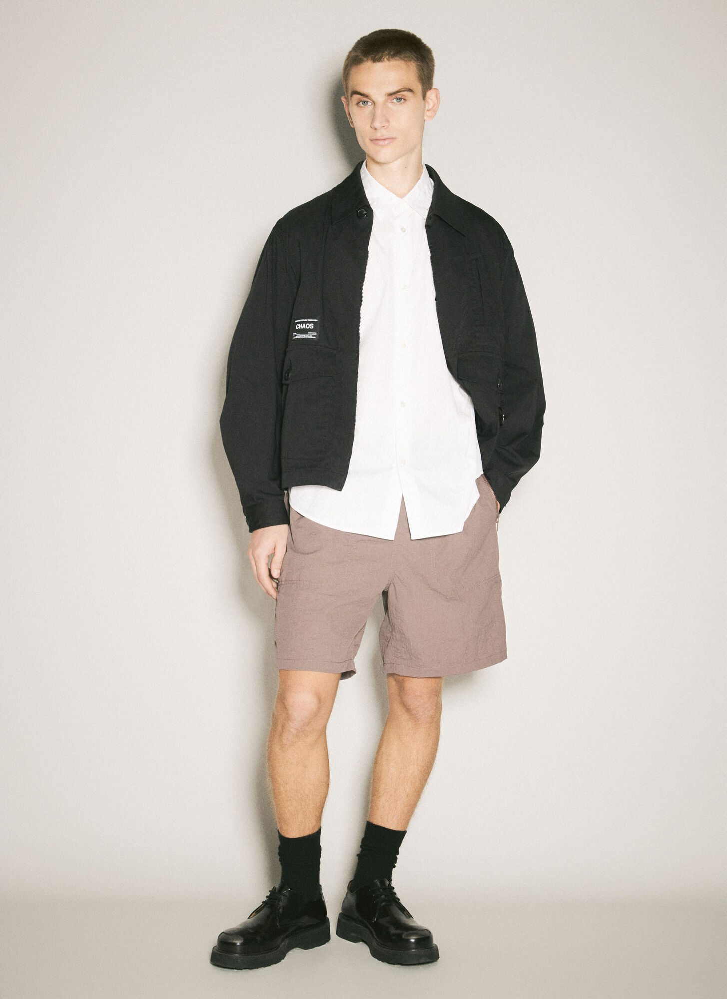  Undercover Undercover Logo Patch Shirt - Mann Hemden White 5 