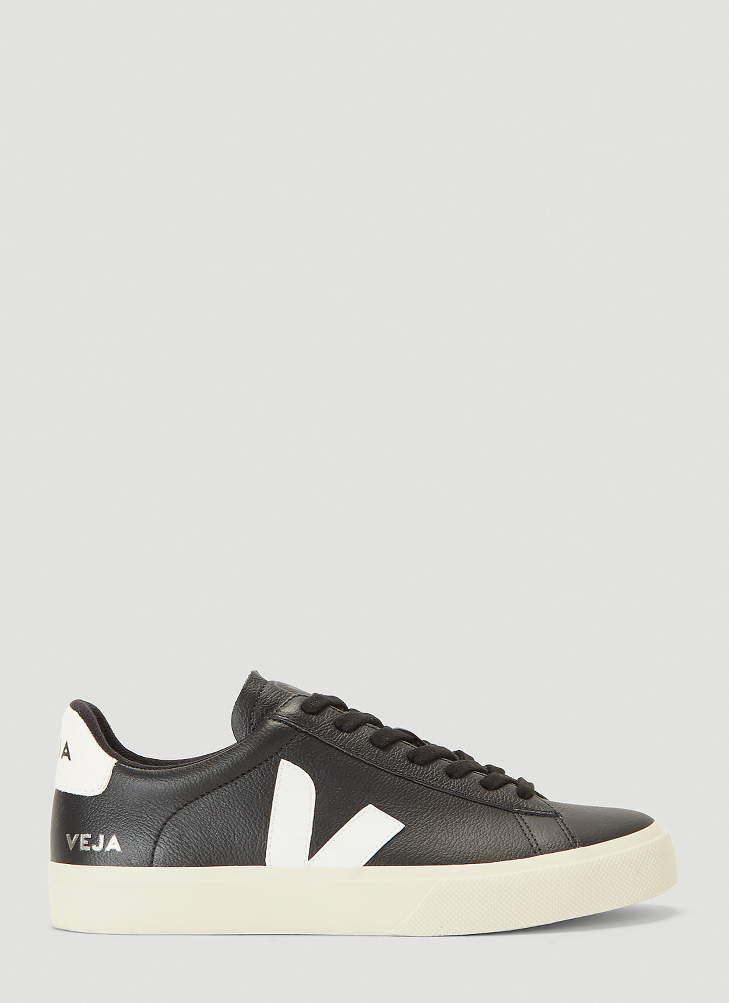 Veja Campo Chromefree 皮革运动鞋 - 运动鞋 Black Eu - 39