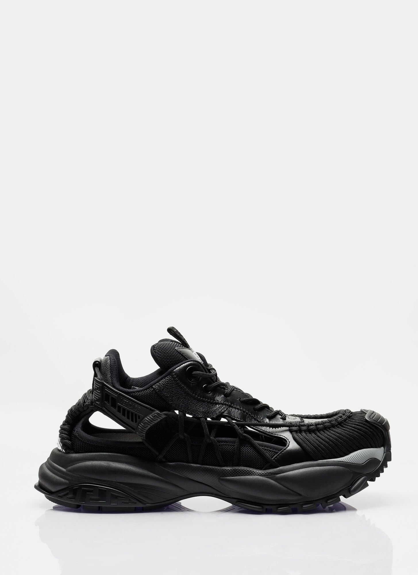 Versace Mercury M Vs 01 Sneakers In Black